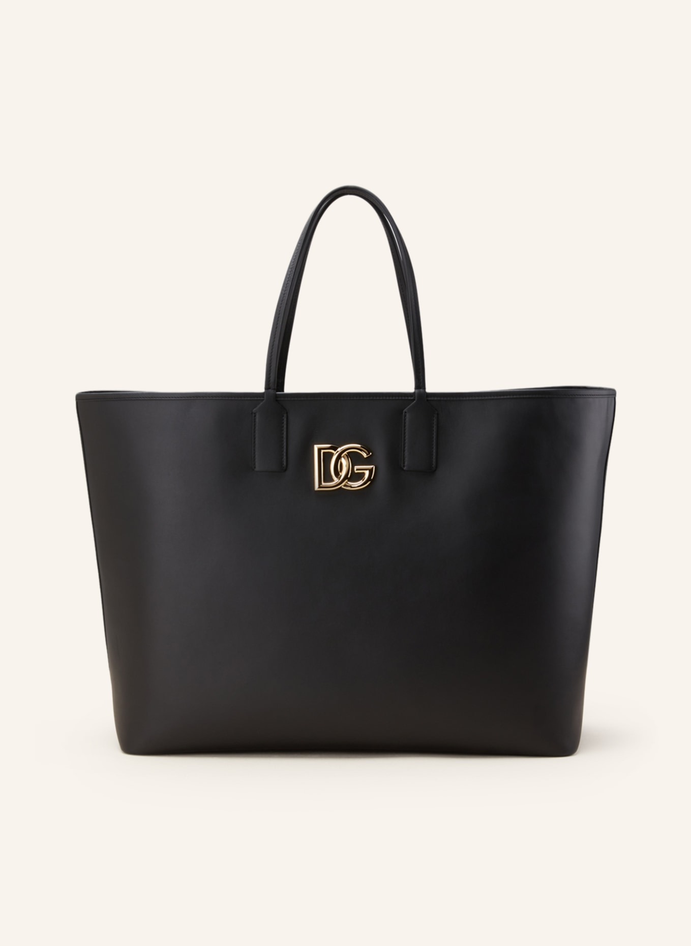 DOLCE & GABBANA Shopper with pouch, Color: BLACK (Image 1)
