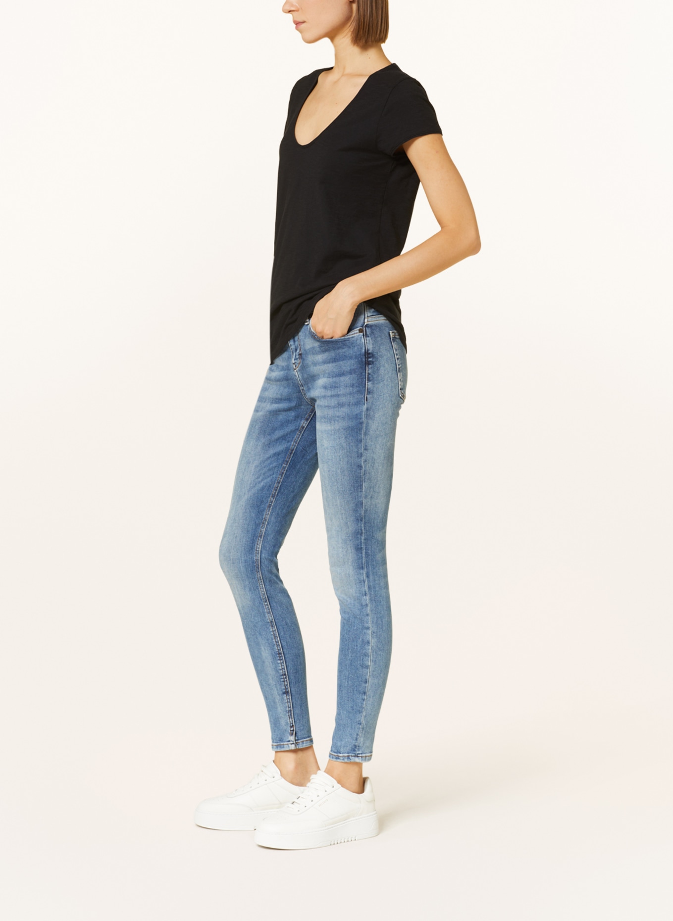 DRYKORN Skinny Jeans NEED, Farbe: 3400 blau (Bild 3)
