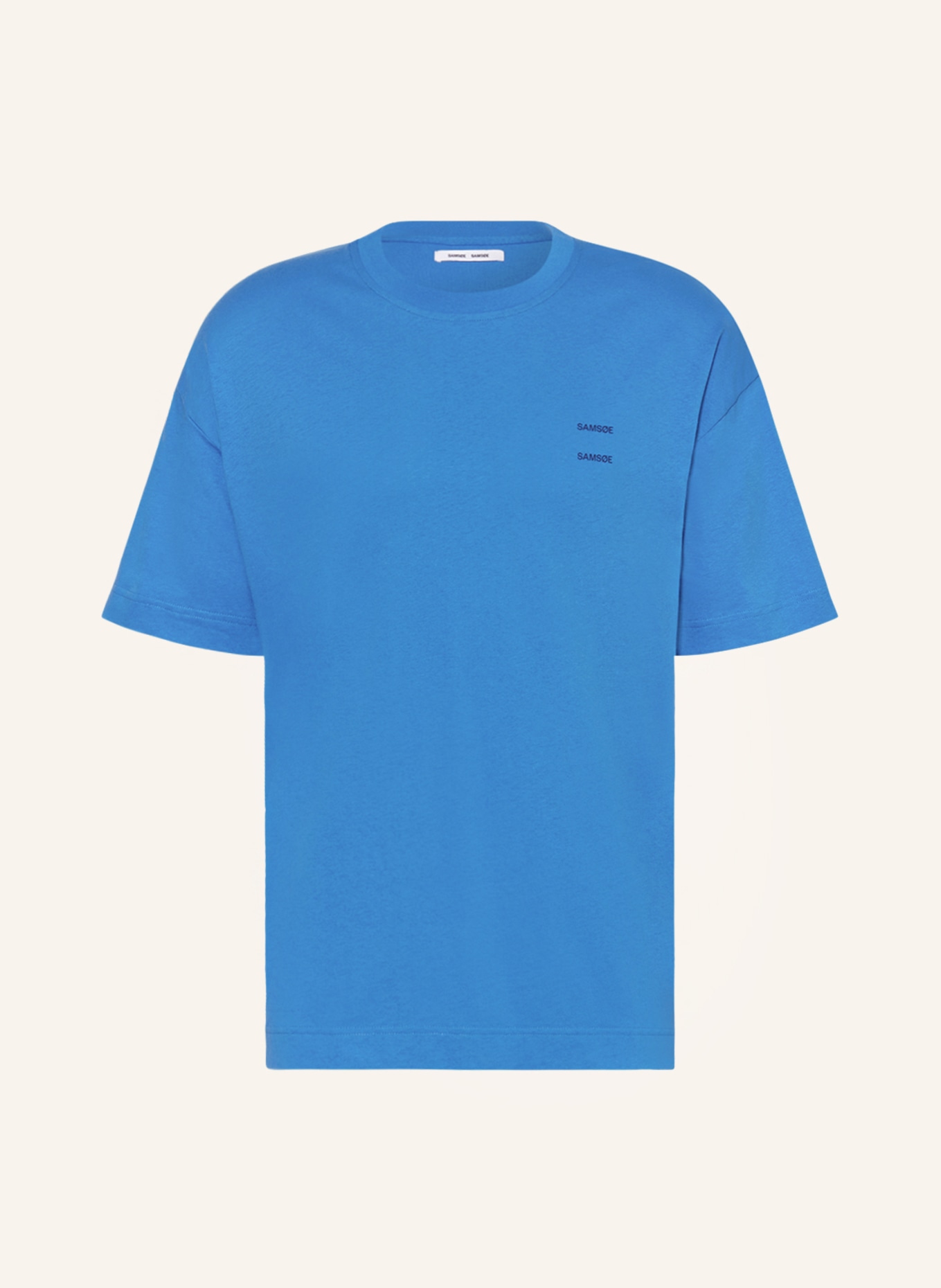 SAMSØE  SAMSØE T-Shirt JOEL, Farbe: BLAU (Bild 1)