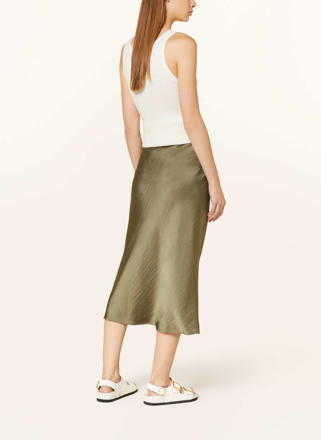 SAMSØE  SAMSØE Skirt AGNETA, Color: OLIVE (Image 3)