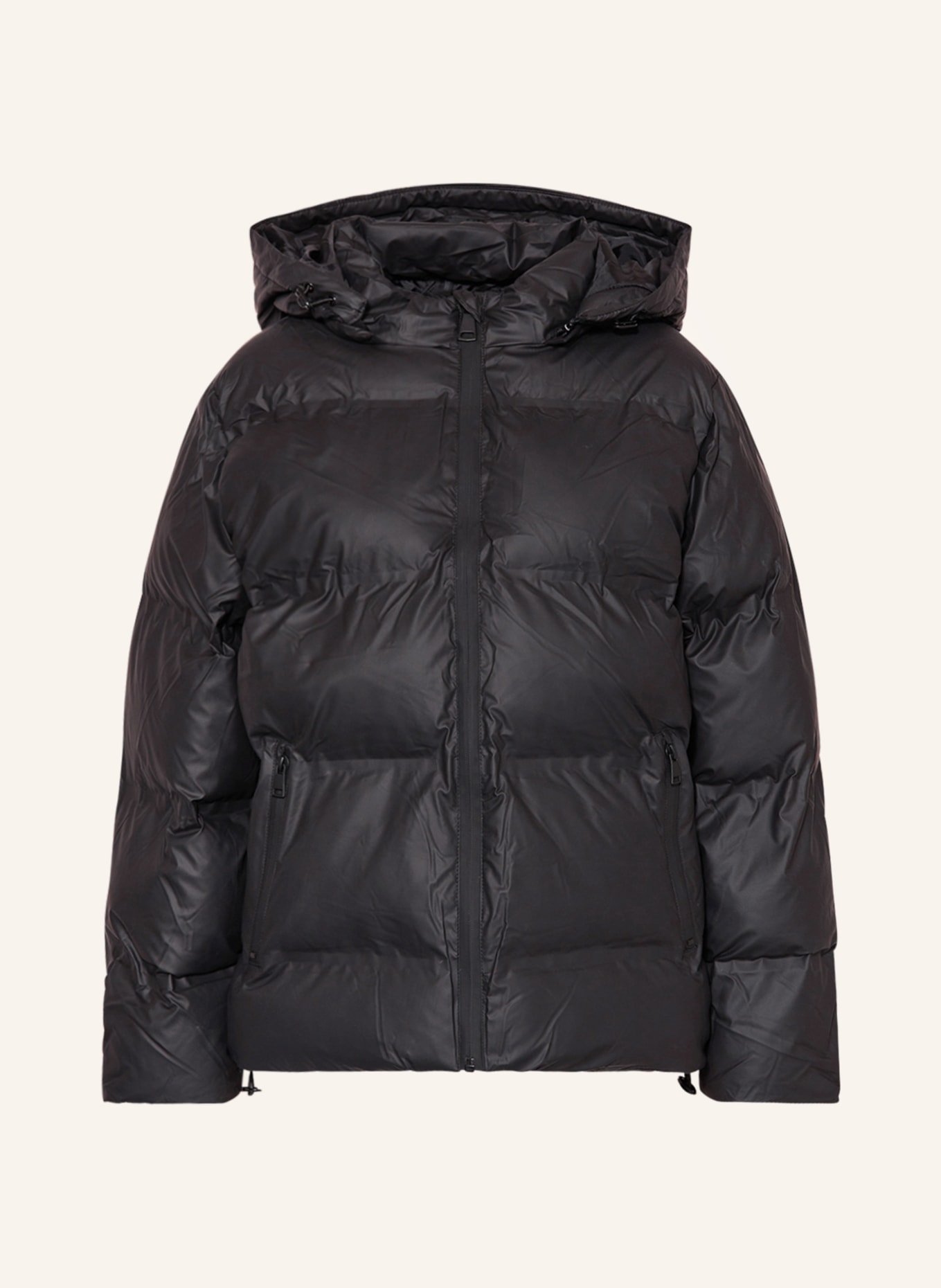 NEO NOIR Quilted jacket FOX with removable hood, Color: BLACK (Image 1)