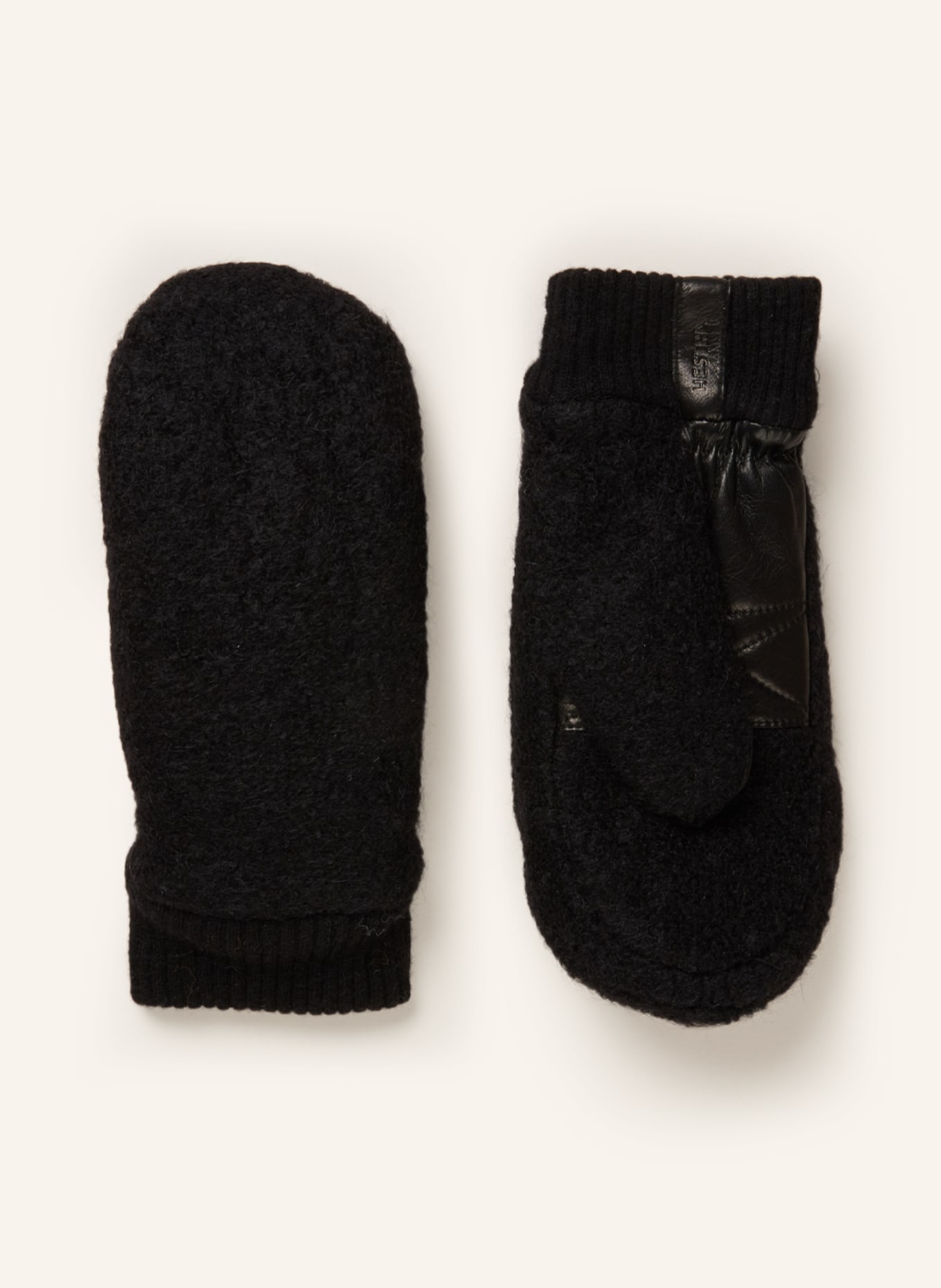 HESTRA Ski gloves EMILIA, Color: BLACK (Image 1)