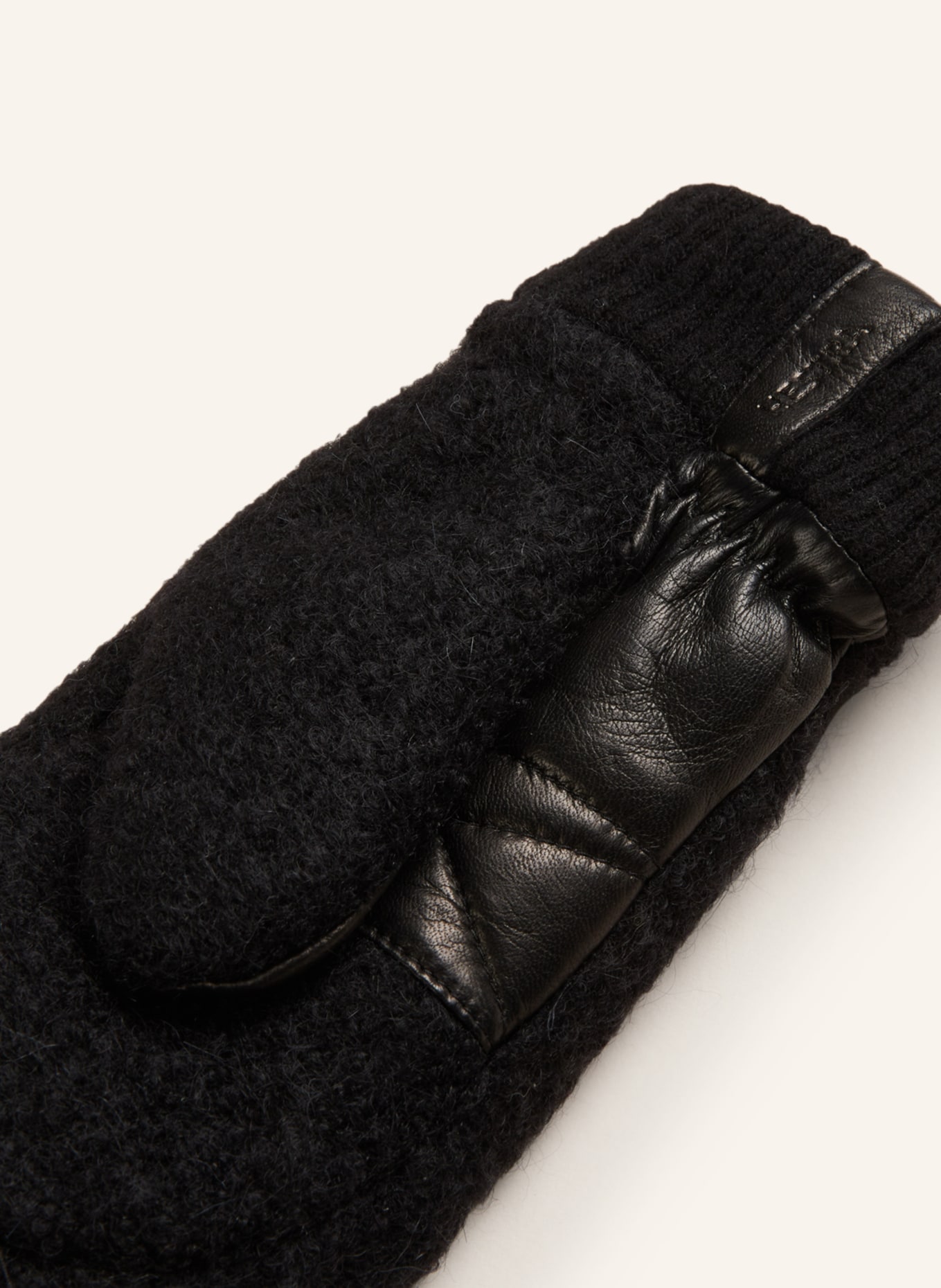 HESTRA Ski gloves EMILIA, Color: BLACK (Image 2)