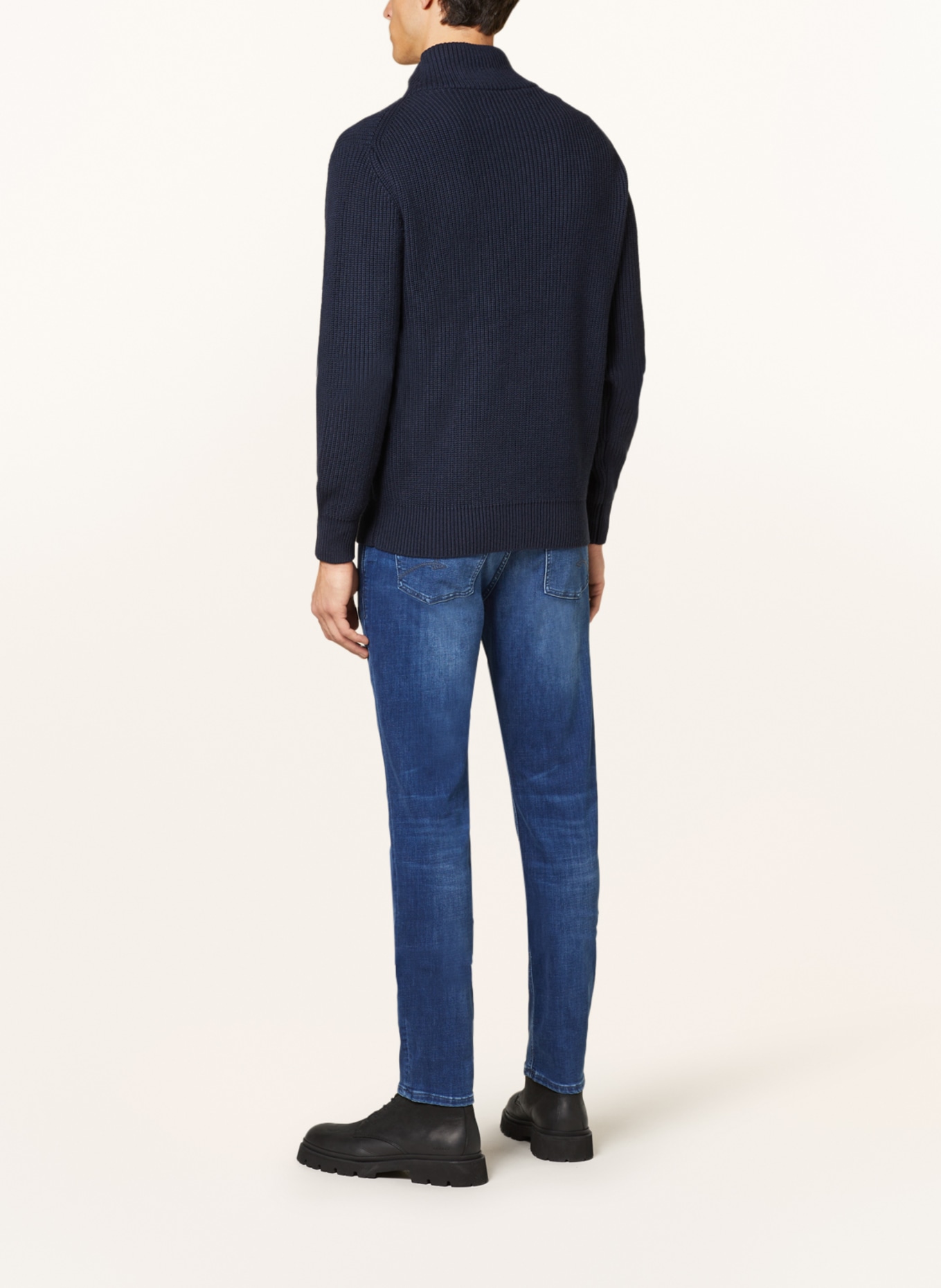 BALDESSARINI Jeans Regular Fit, Farbe: 6825 blue used whisker (Bild 3)