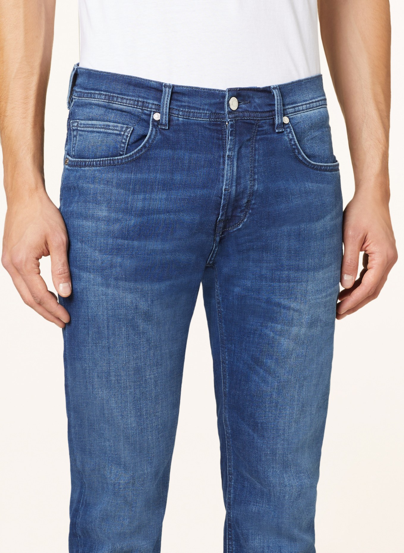 BALDESSARINI Jeans Regular Fit, Farbe: 6825 blue used whisker (Bild 6)