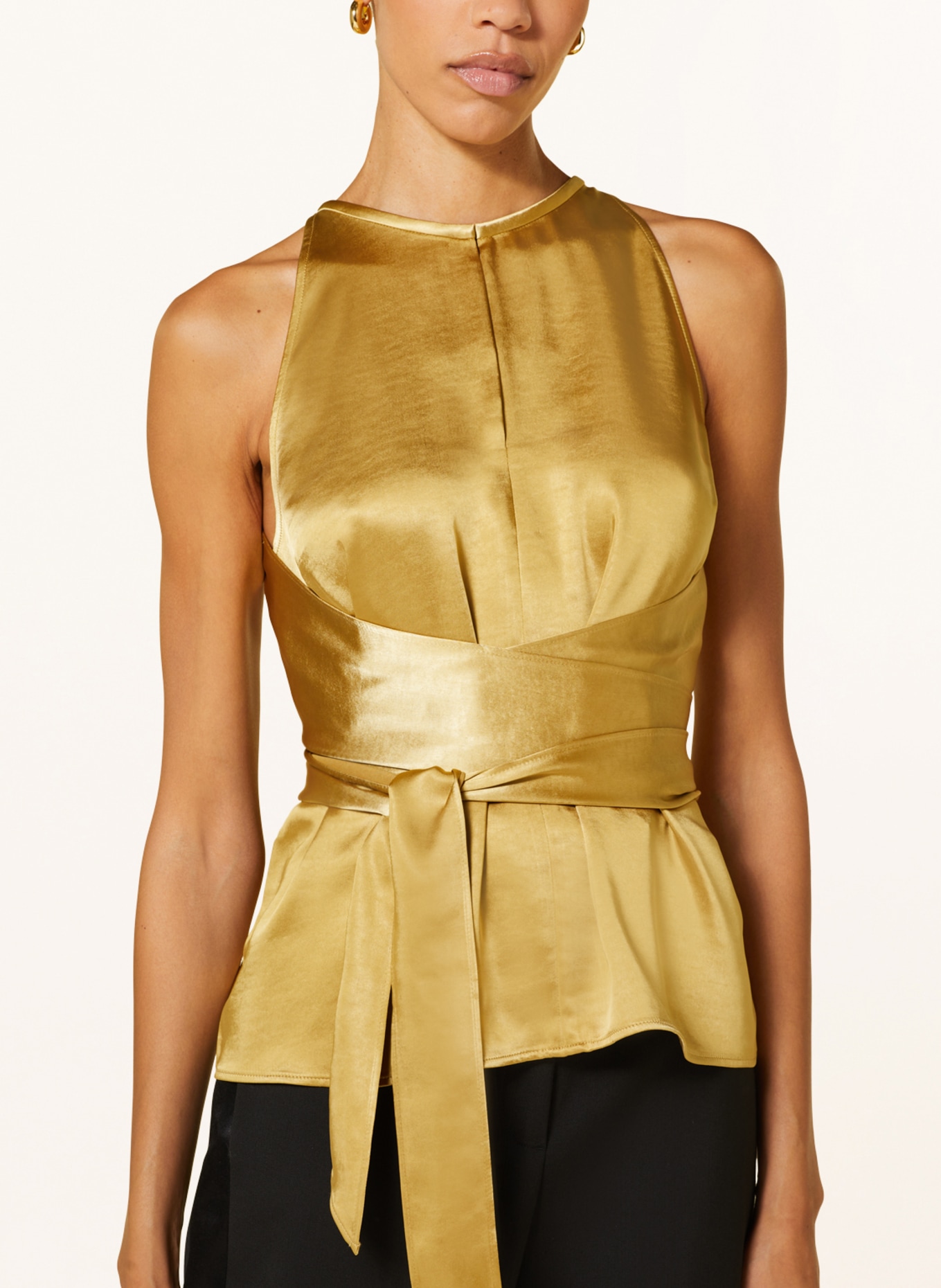 TED BAKER Blusentop MIKELLE , Farbe: GOLD (Bild 4)
