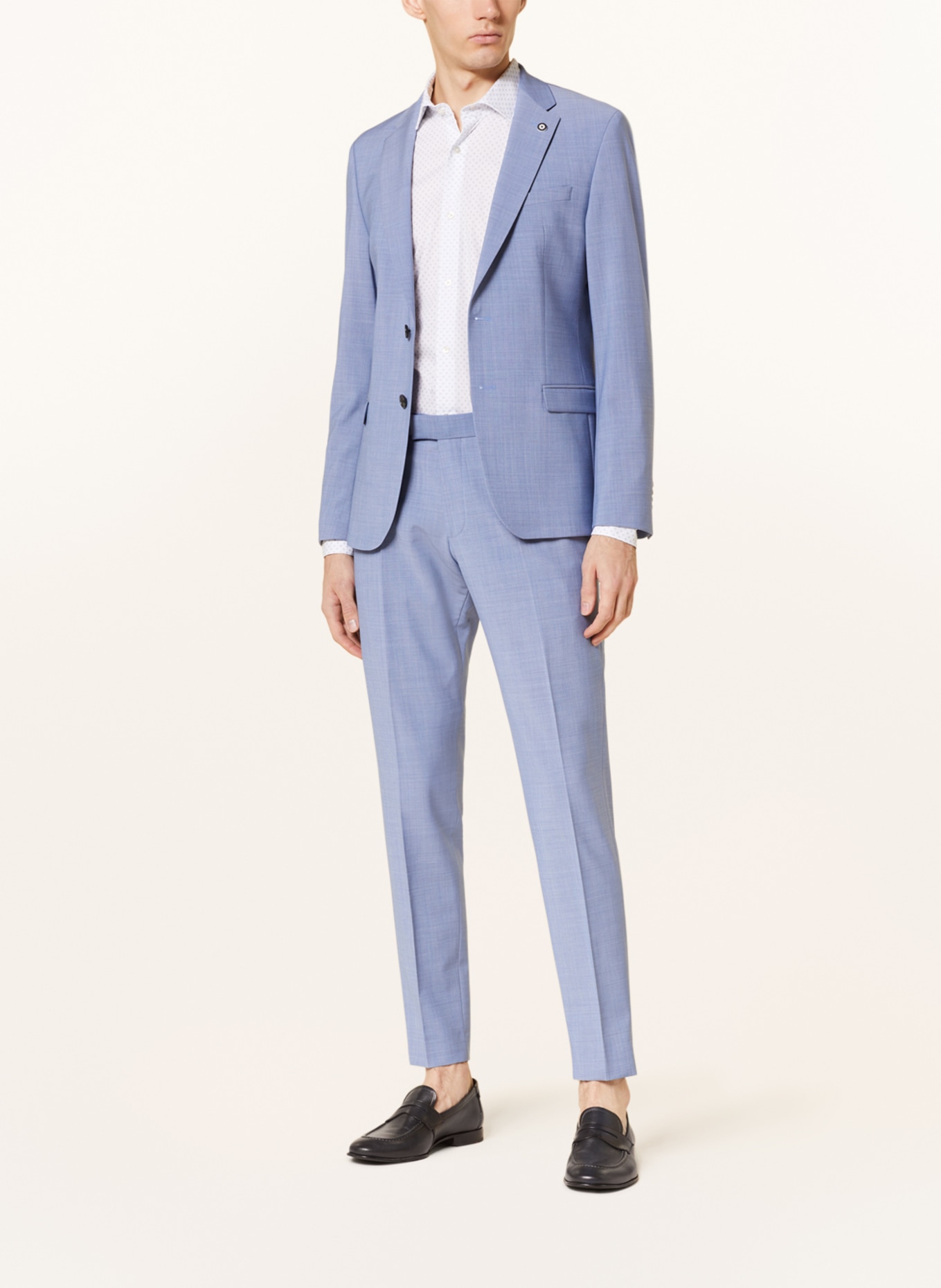 STRELLSON Anzughose MADDEN 2.0 Extra Slim Fit: 447 TurquoiseAqua              447