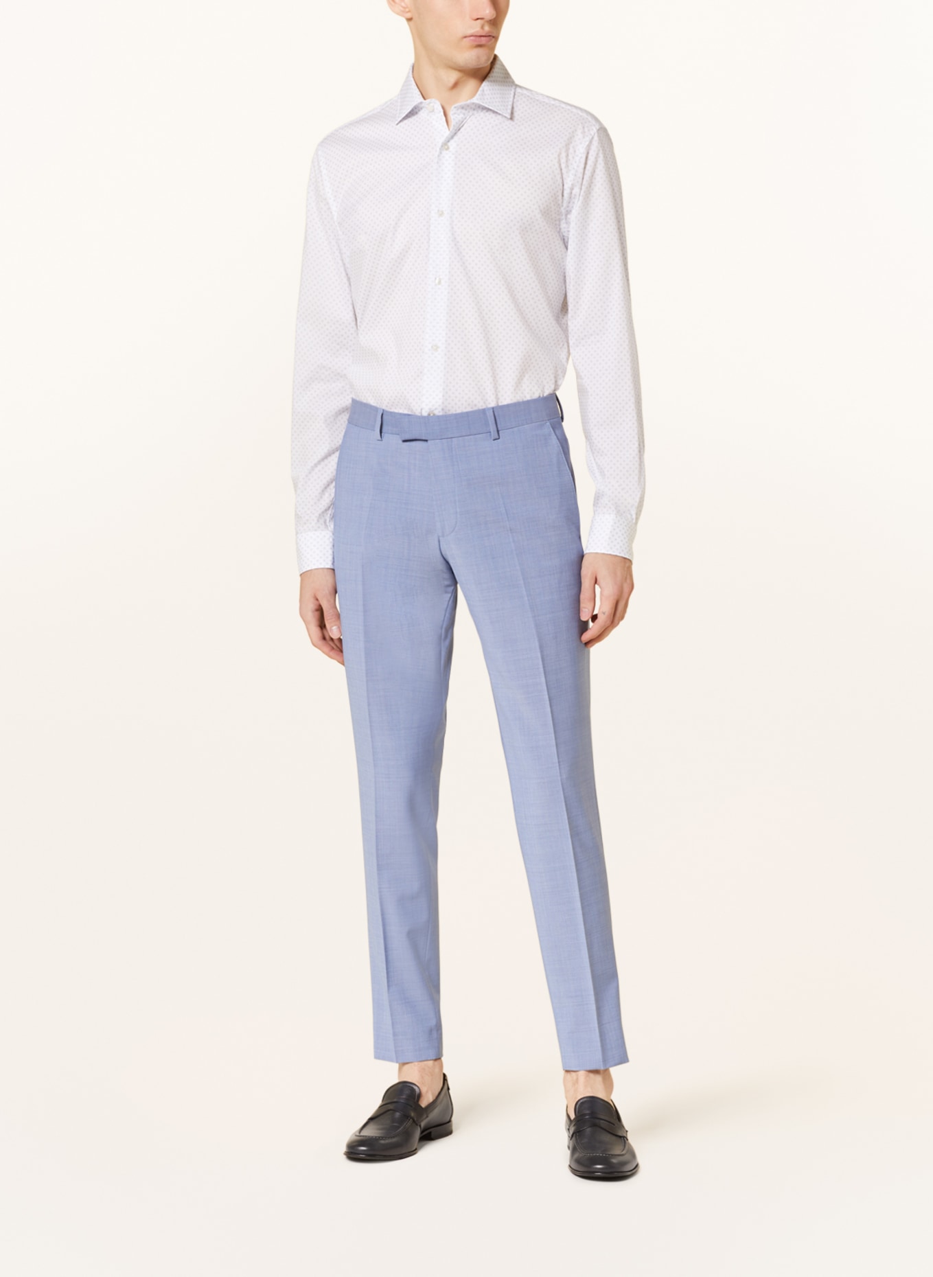 STRELLSON Anzughose MADDEN 2.0 Extra Slim Fit: 447 TurquoiseAqua              447