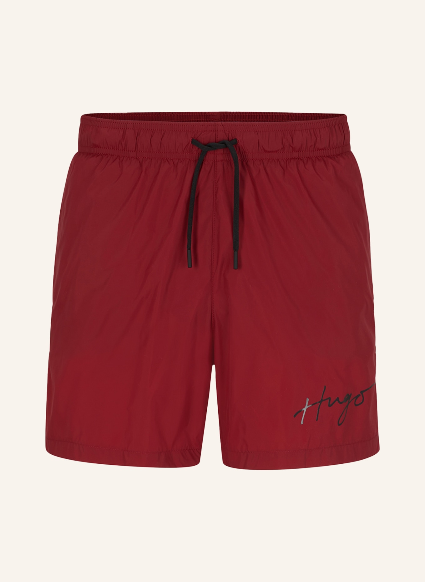 HUGO Swim shorts PAOL, Color: DARK RED (Image 1)