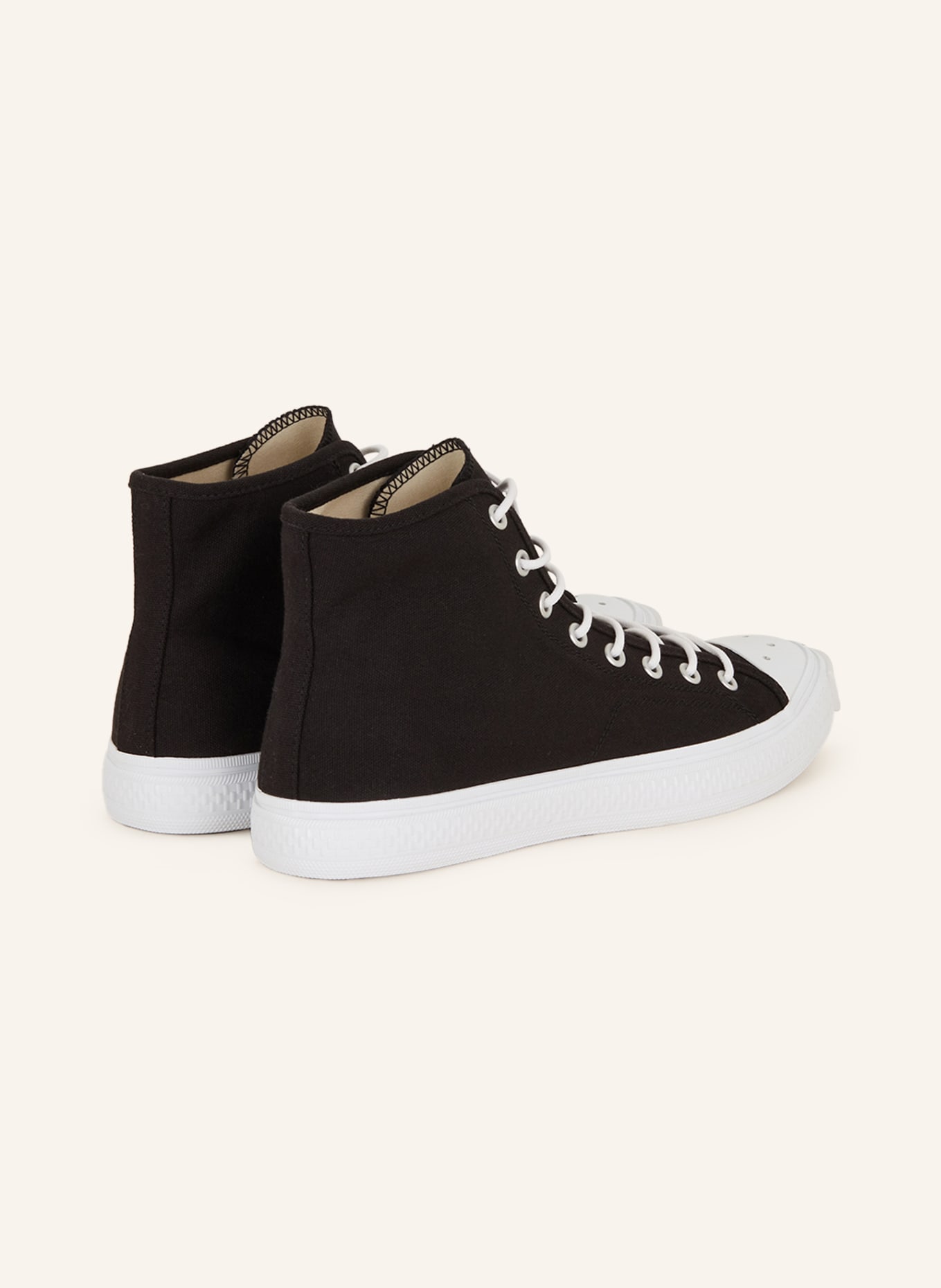 Acne Studios High-top sneakers , Color: BLACK/ WHITE (Image 2)