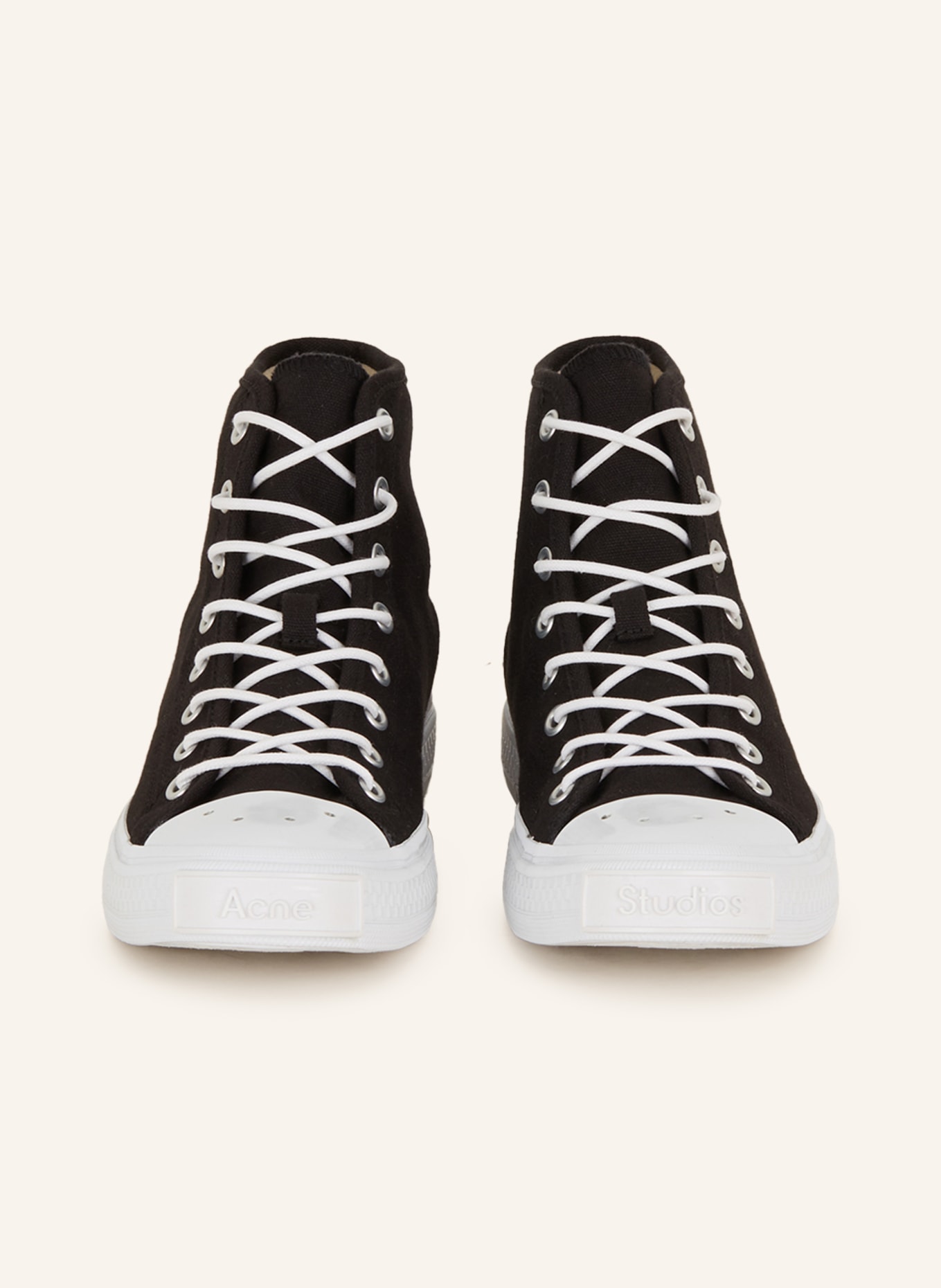 Acne Studios High-top sneakers , Color: BLACK/ WHITE (Image 3)
