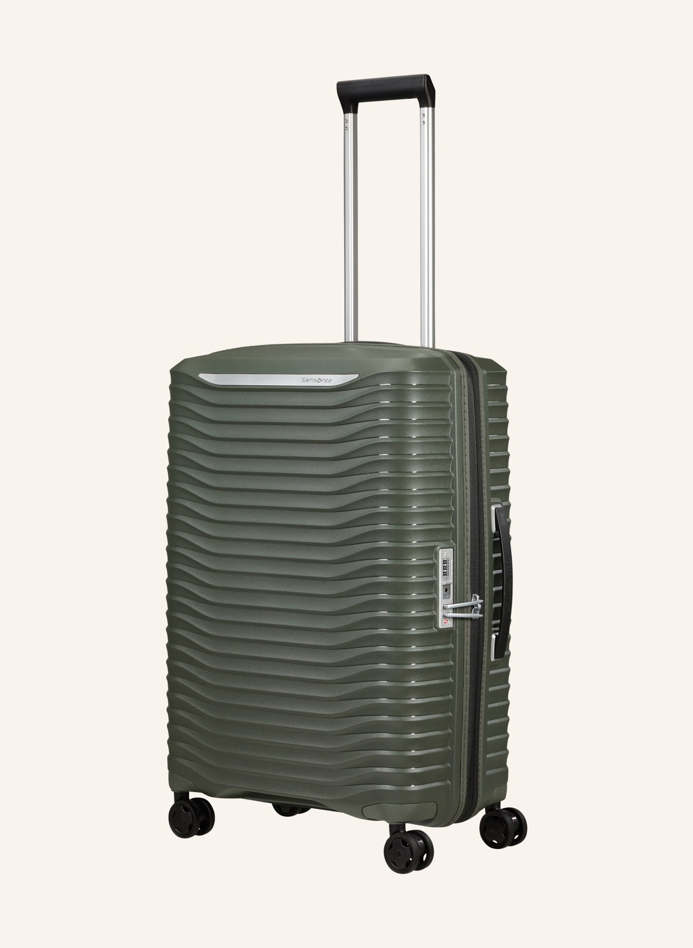 Samsonite Trolley UPSCAPE: DUNKELGRÜN