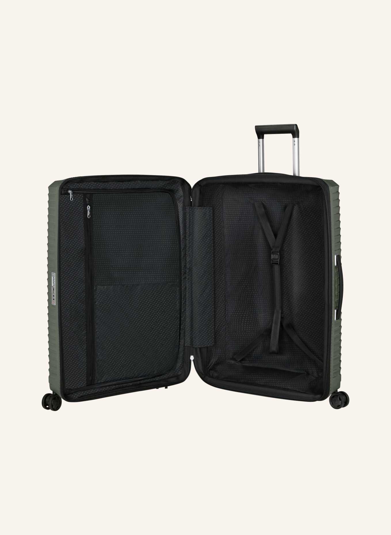 Samsonite Trolley UPSCAPE: DUNKELGRÜN