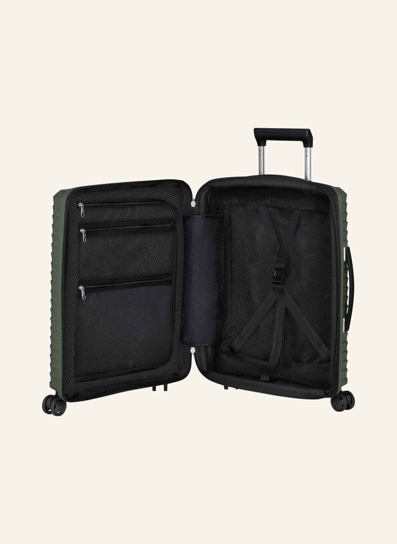 Samsonite Trolley SPINNER : DUNKELGRÜN