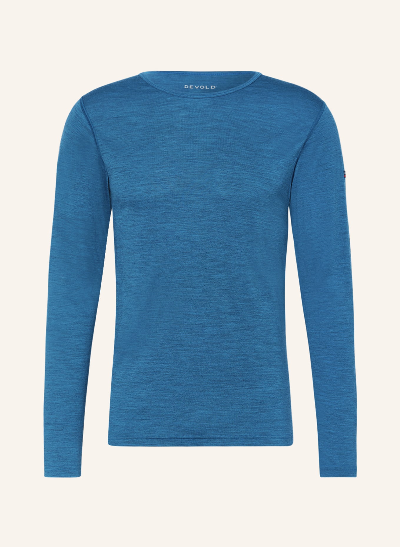 DEVOLD Funkční spodní tričko BREEZE z merino vlny, Barva: PETROLEJOVÁ (Obrázek 1)