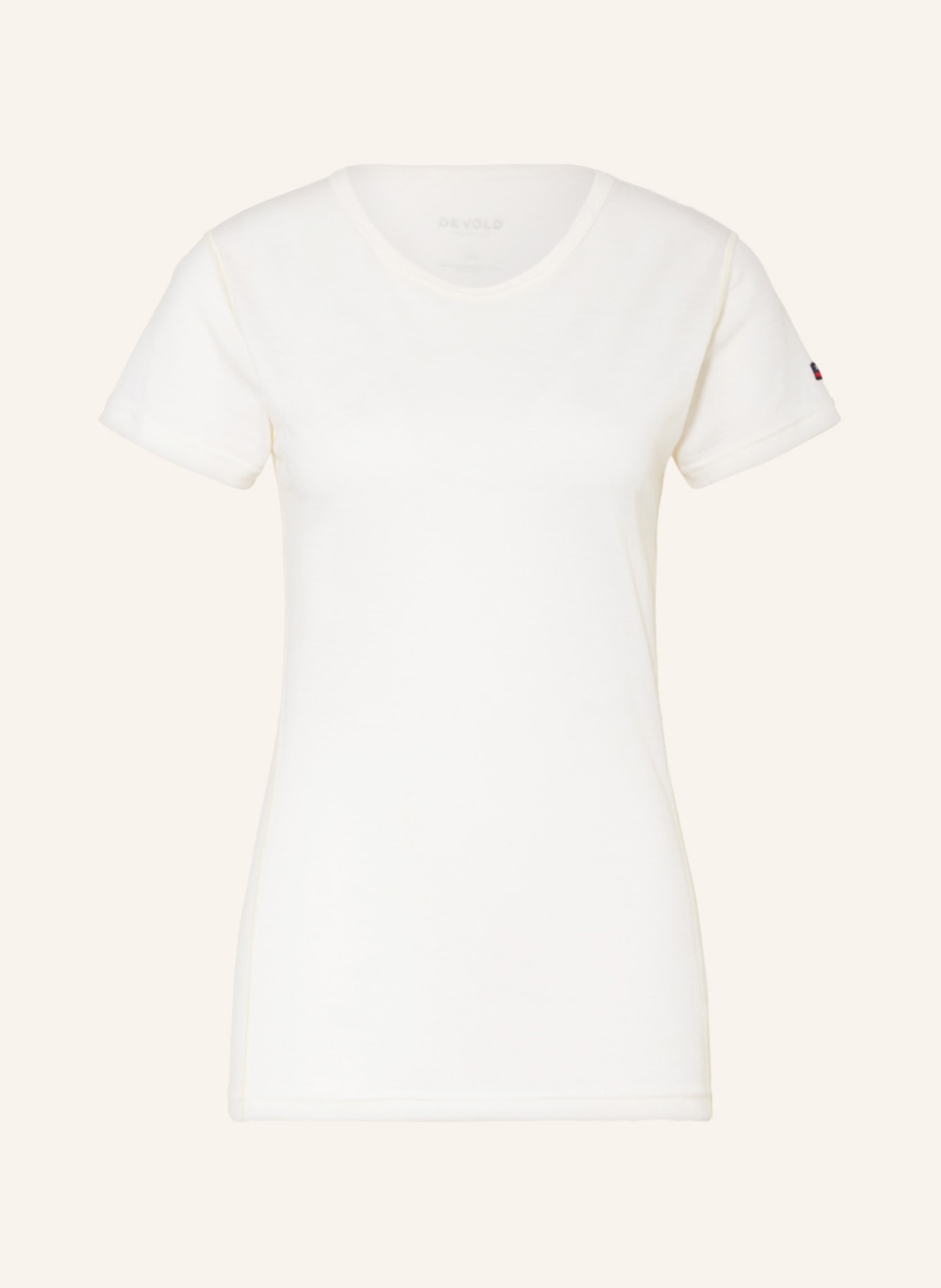 DEVOLD Funktionswäsche-Shirt BREEZE aus Merinowolle, Farbe: WEISS (Bild 1)
