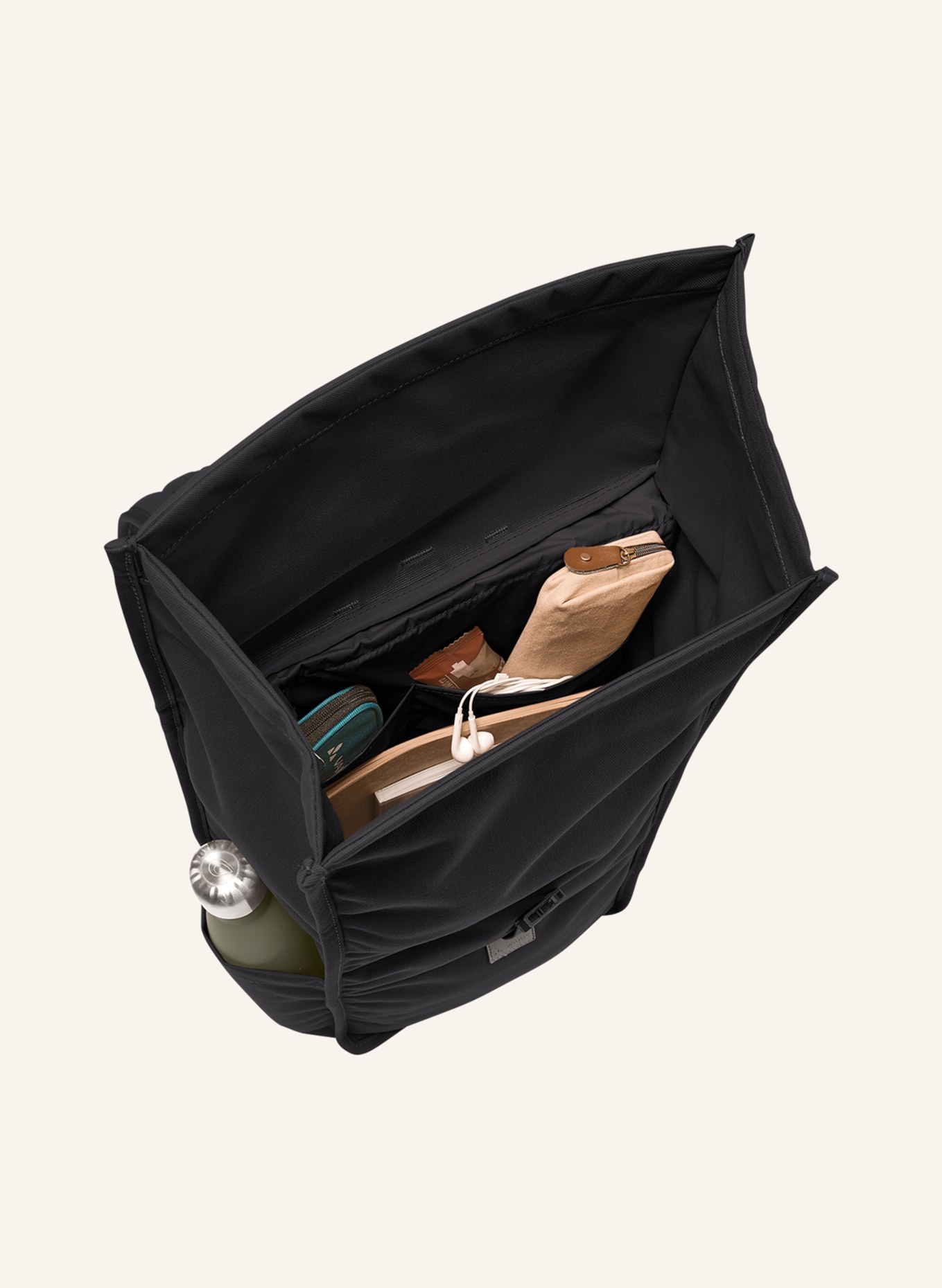 VAUDE Backpack COREWAY 20 l with laptop compartment, Color: BLACK (Image 4)