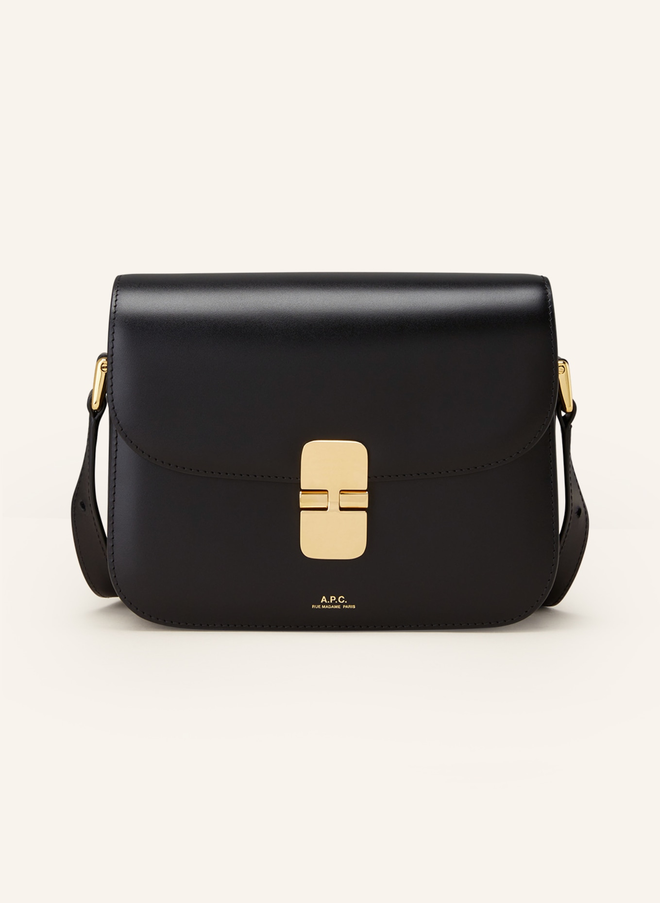 A.P.C. Umhängetasche GRACE: SCHWARZ