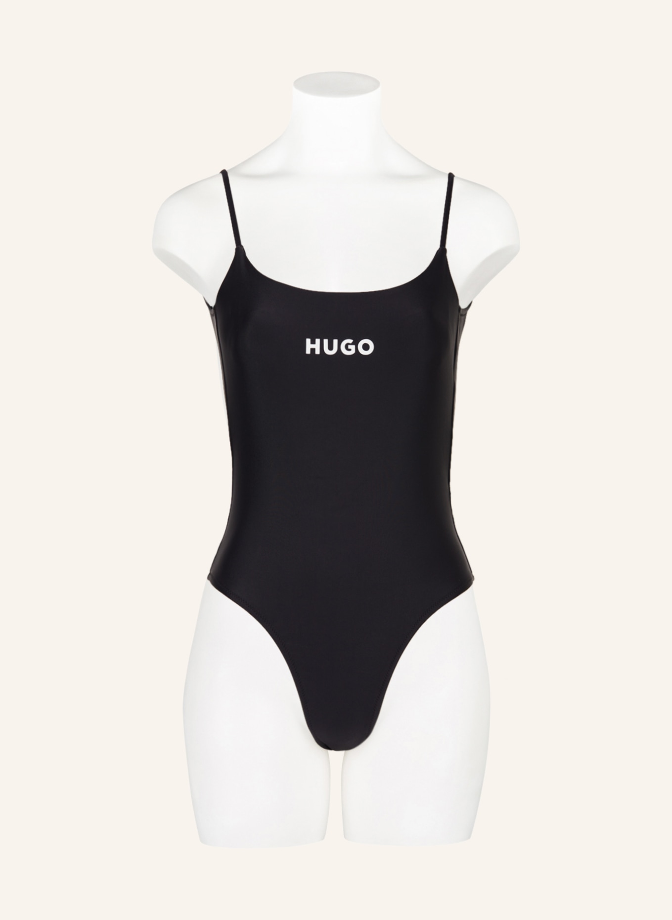 HUGO Swimsuit PURE, Color: BLACK (Image 2)