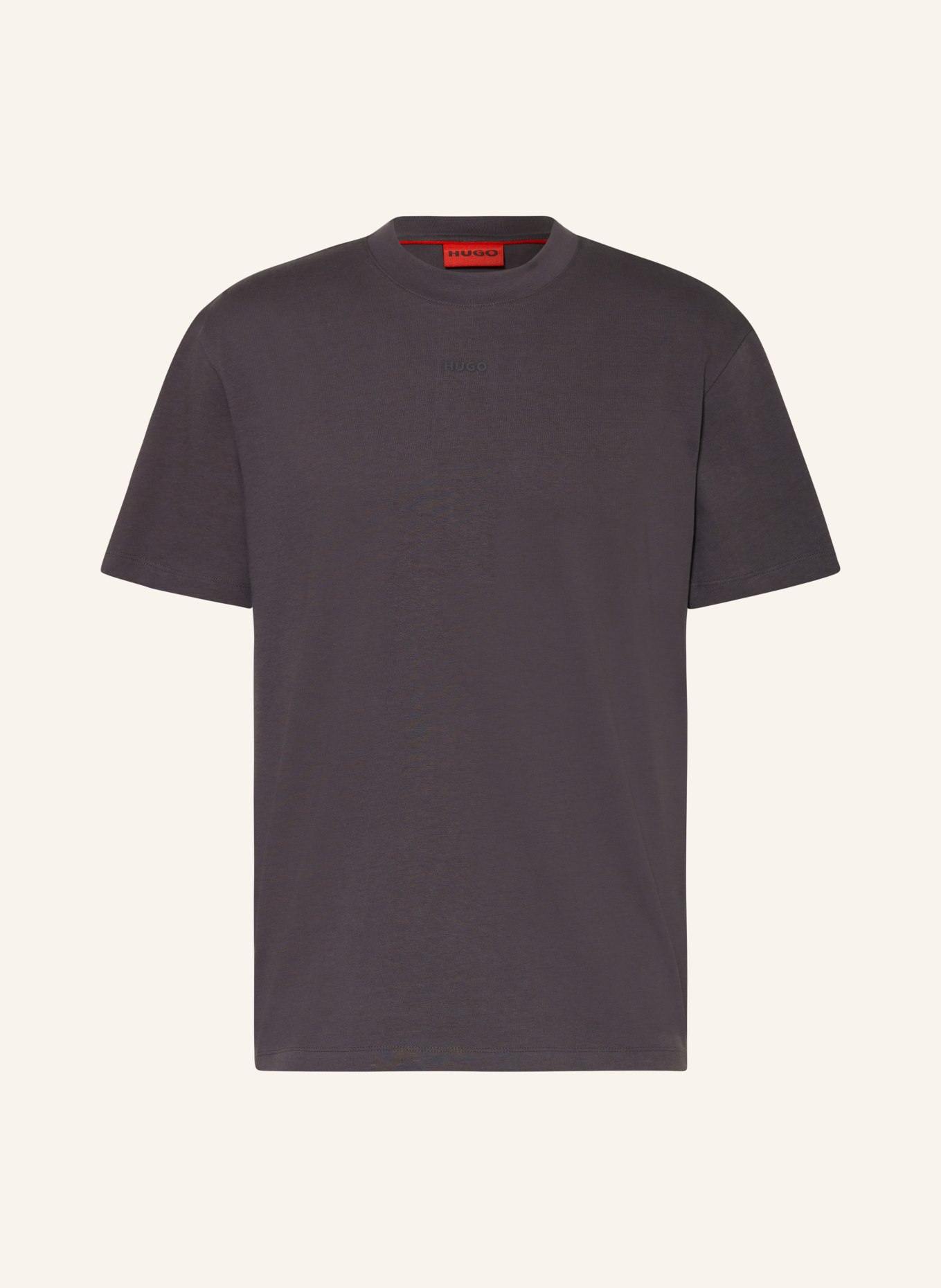 HUGO T-shirt DAPOLINO, Color: DARK GRAY (Image 1)