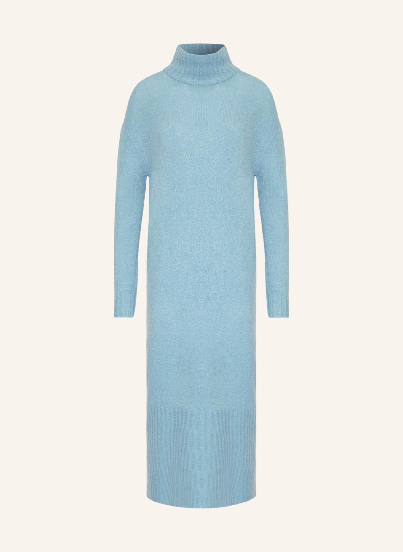 American Vintage Dzianinowa sukienka oversize, Kolor: JASNONIEBIESKI (Obrazek 1)