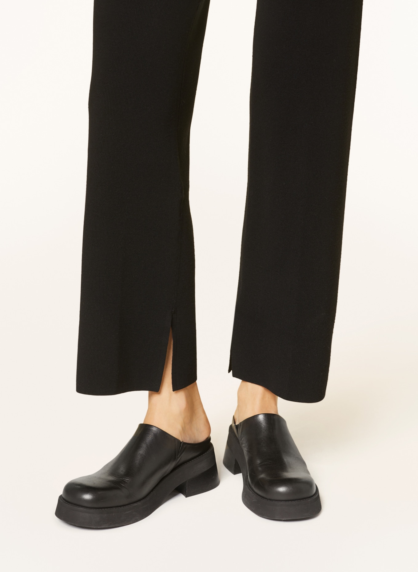 DRYKORN Knit trousers ZONEY, Color: BLACK (Image 6)