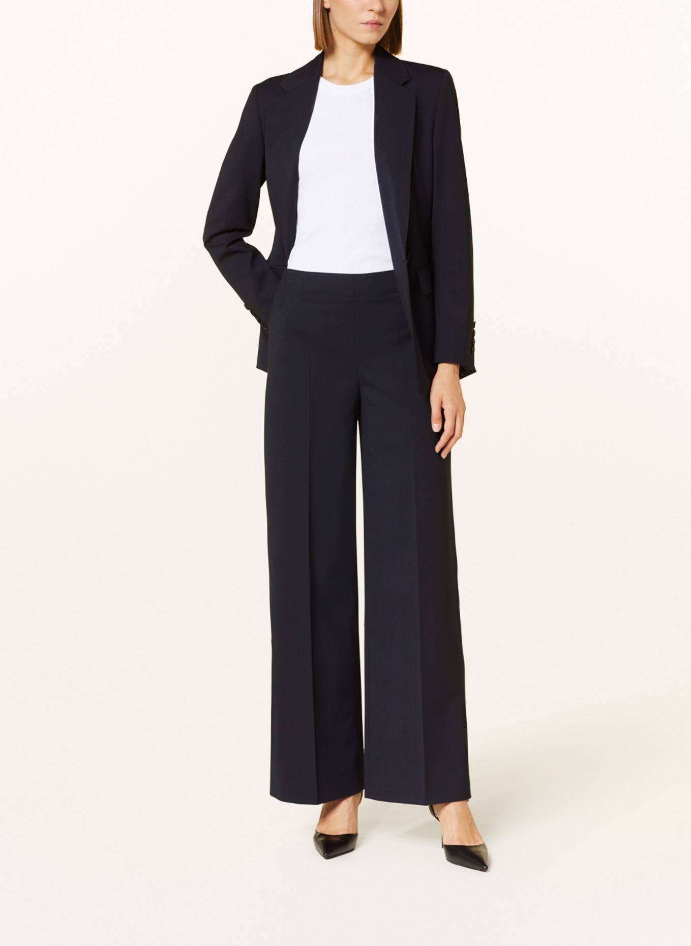 DRYKORN Marlenehose BEFORE: DUNKELBLAU