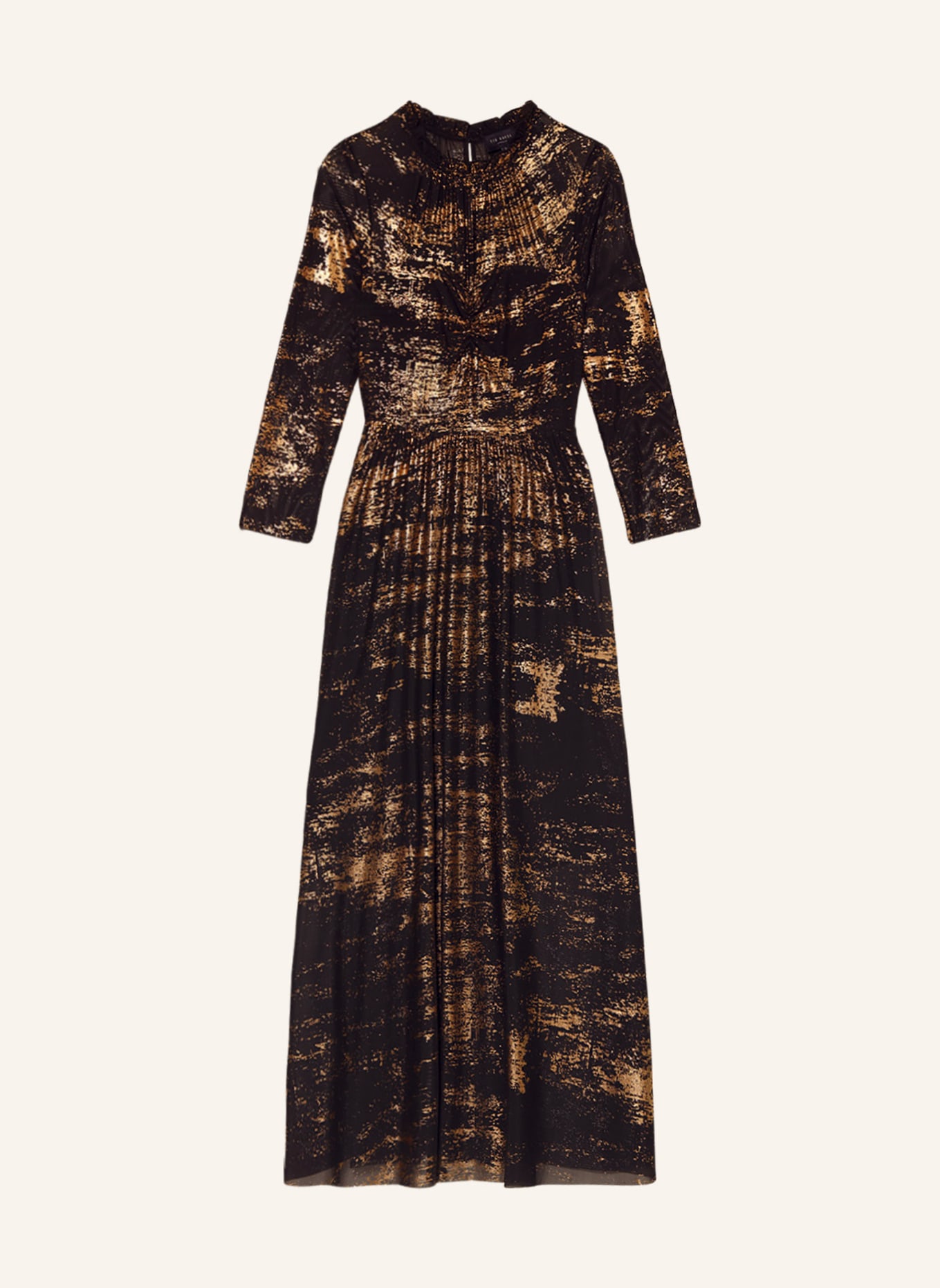 TED BAKER Kleid IGGIEY mit 3/4-Arm , Farbe: SCHWARZ/ ROSÉGOLD (Bild 1)