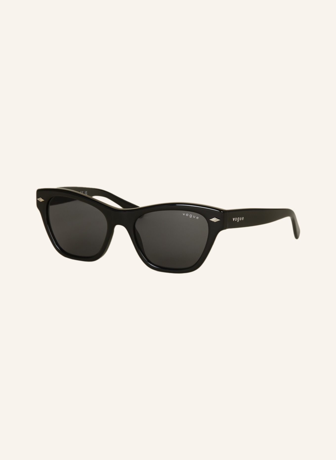 VOGUE Sunglasses VO5445S, Color: W44/87 - BLACK/ GRAY (Image 1)