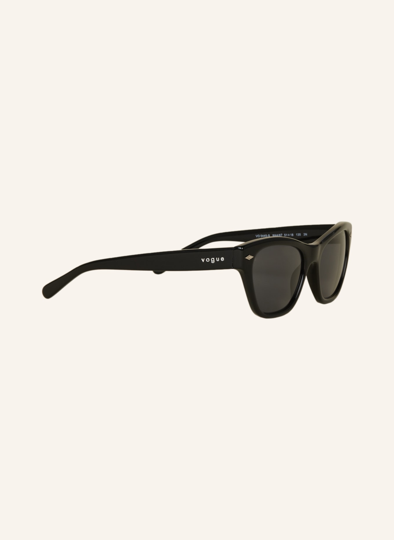 VOGUE Sunglasses VO5445S, Color: W44/87 - BLACK/ GRAY (Image 3)