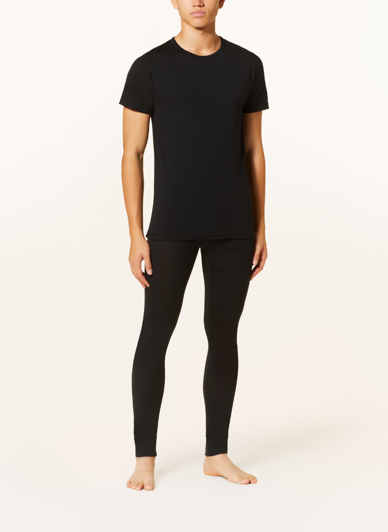 DEVOLD Functional underwear and baselayers BREEZE in merino wool, Color: BLACK (Image 2)