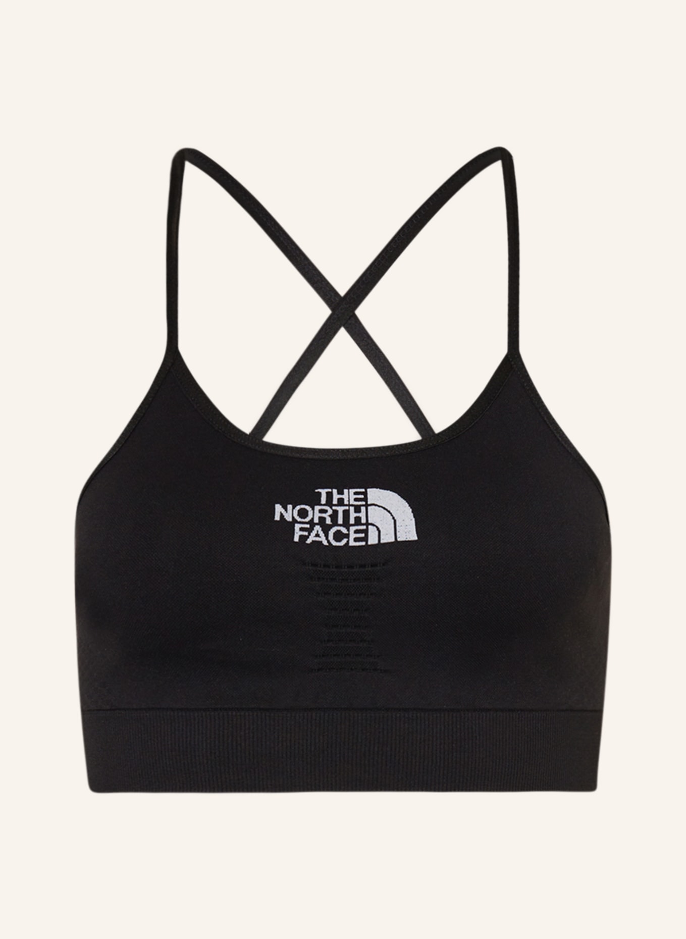 THE NORTH FACE Sports bra NEW SEAMLESS, Color: BLACK (Image 1)