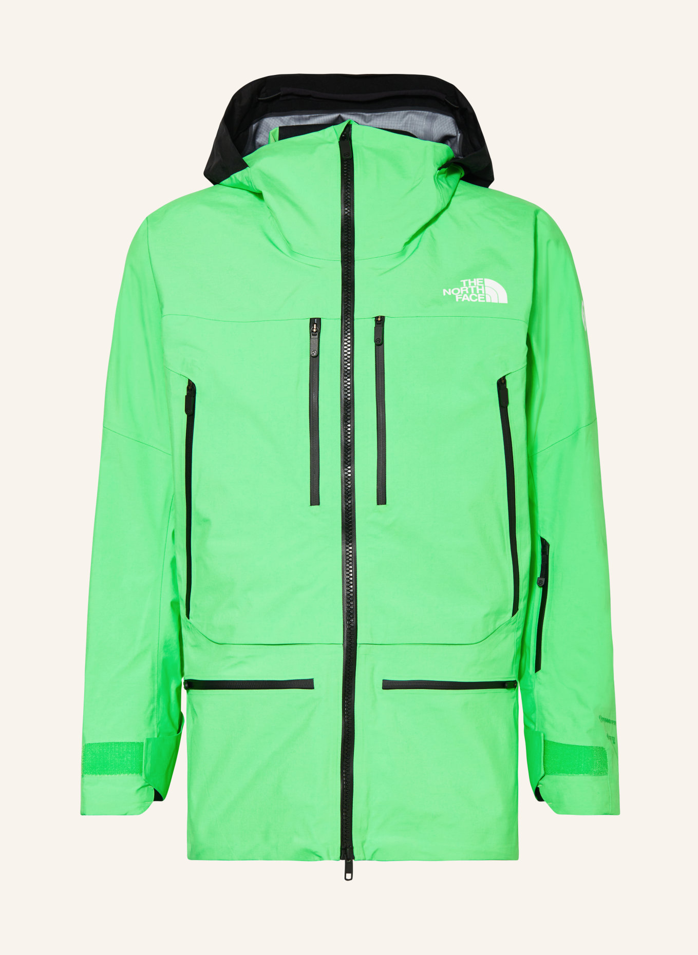 THE NORTH FACE Ski jacket SUMMIT TSIRKU GORE-TEX®, Color: NEON GREEN (Image 1)