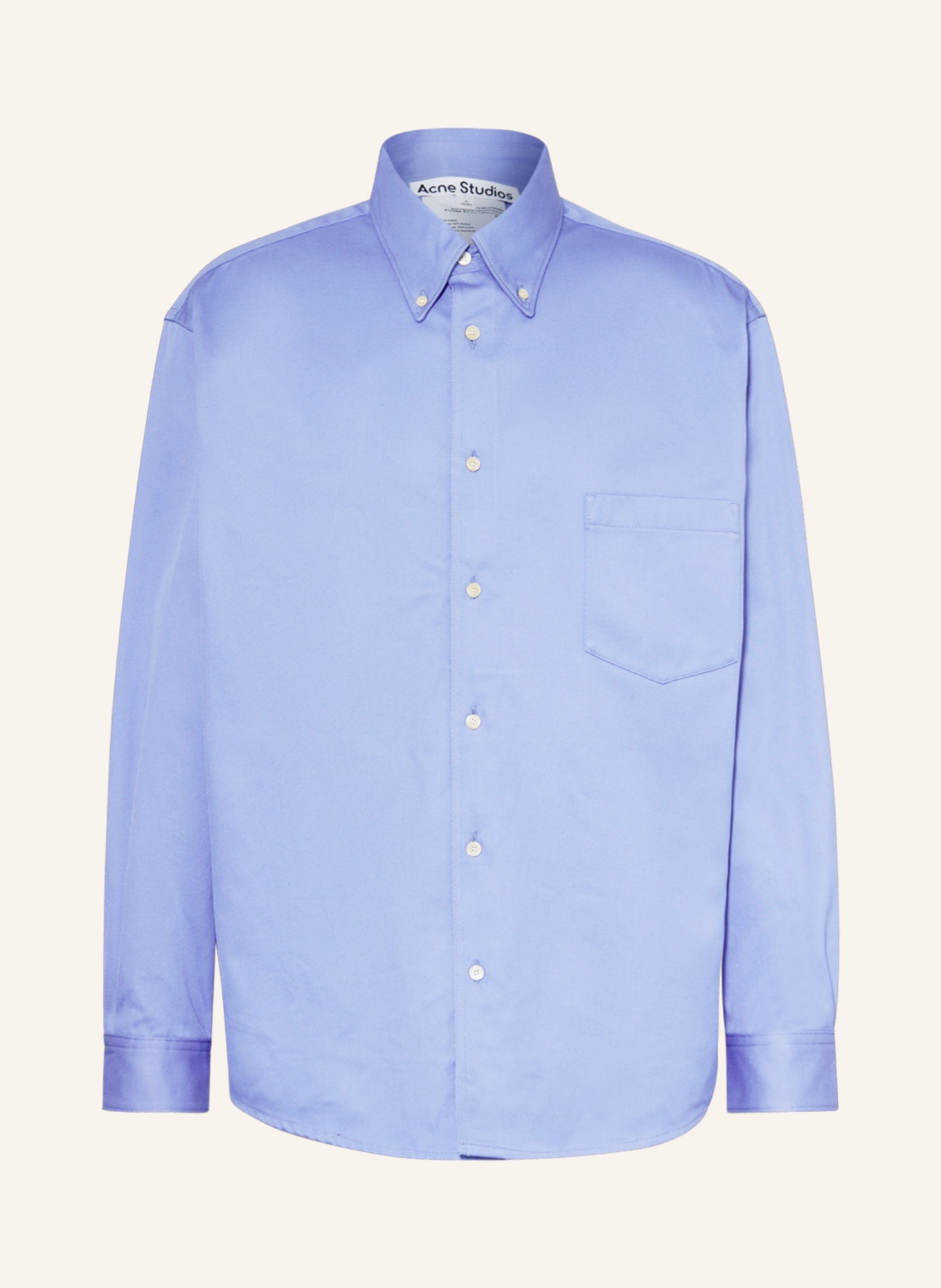 Acne Studios Shirt comfort fit, Color: LIGHT BLUE (Image 1)