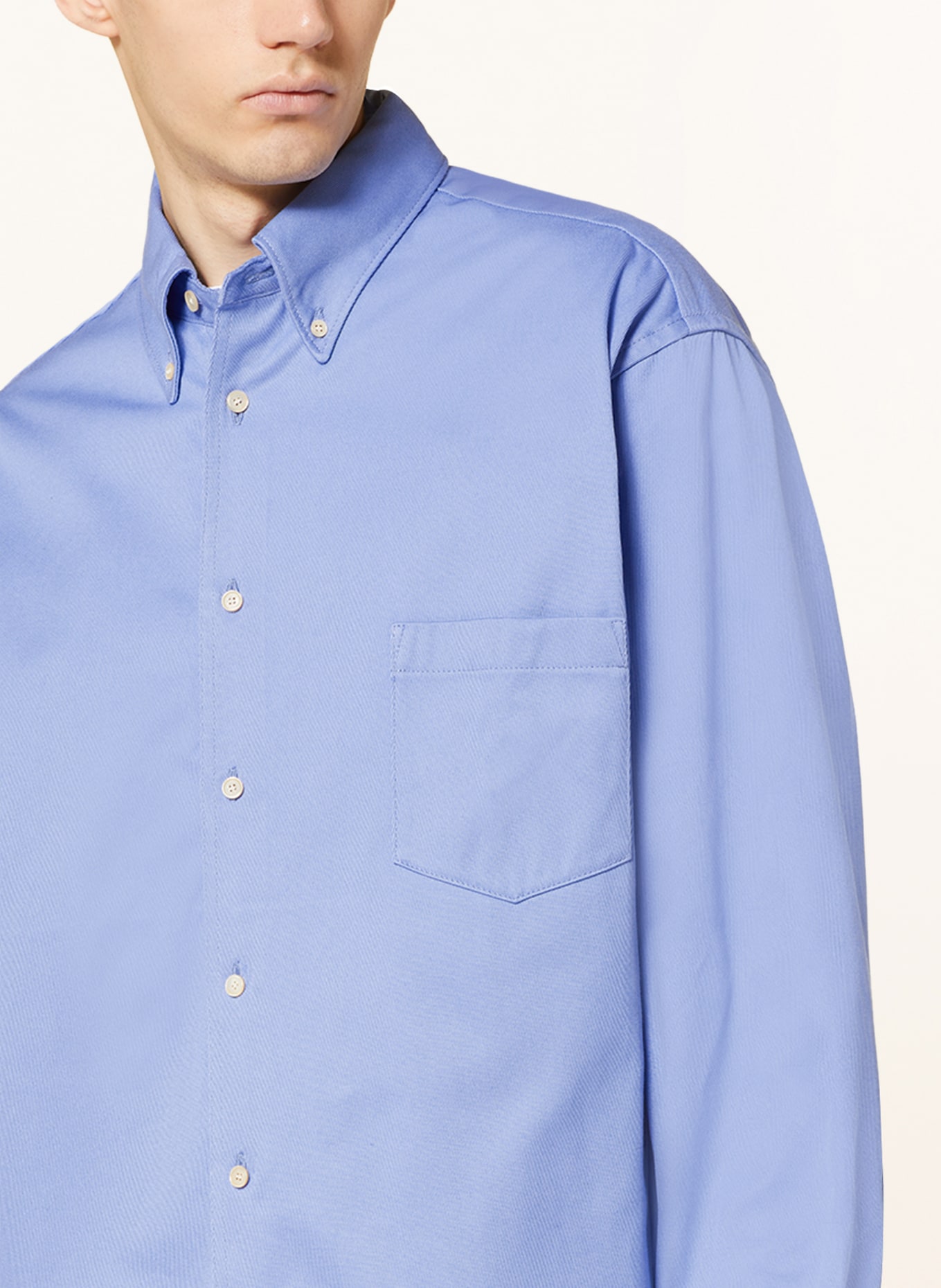 Acne Studios Shirt comfort fit, Color: LIGHT BLUE (Image 4)