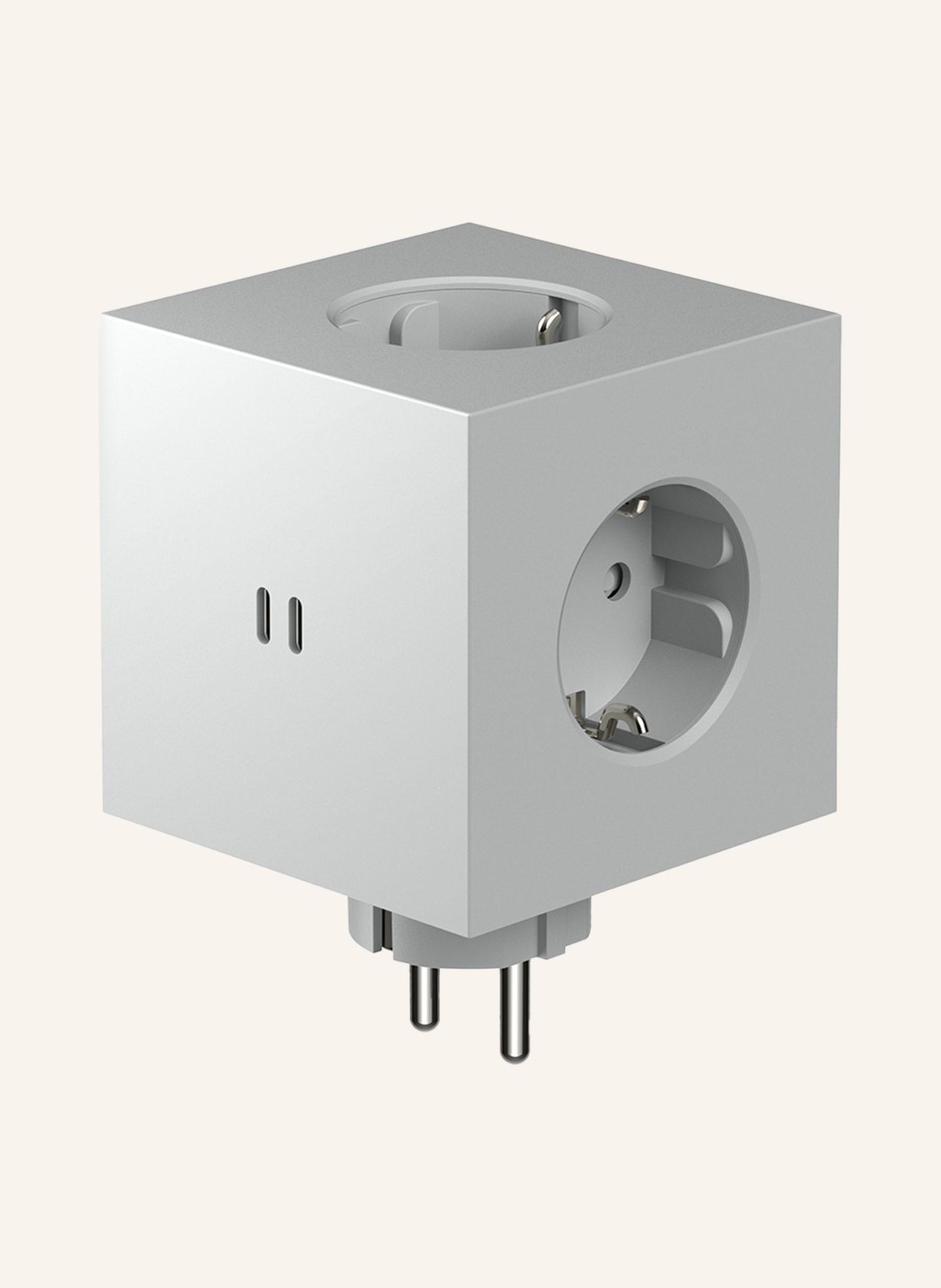 AVOLT Listwa zasilająca SQUARE 2: SZARY