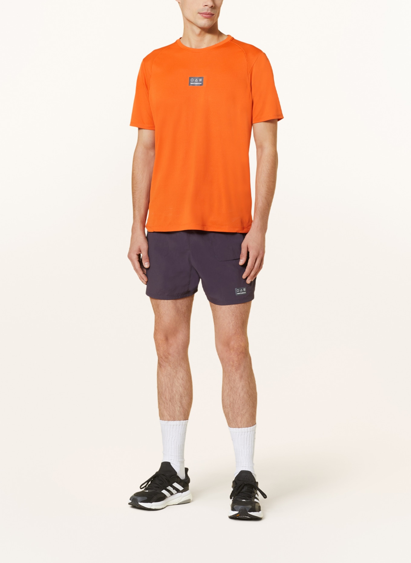 new balance Running shirt IMPACT RUN AT N-VENT, Color: ORANGE (Image 2)
