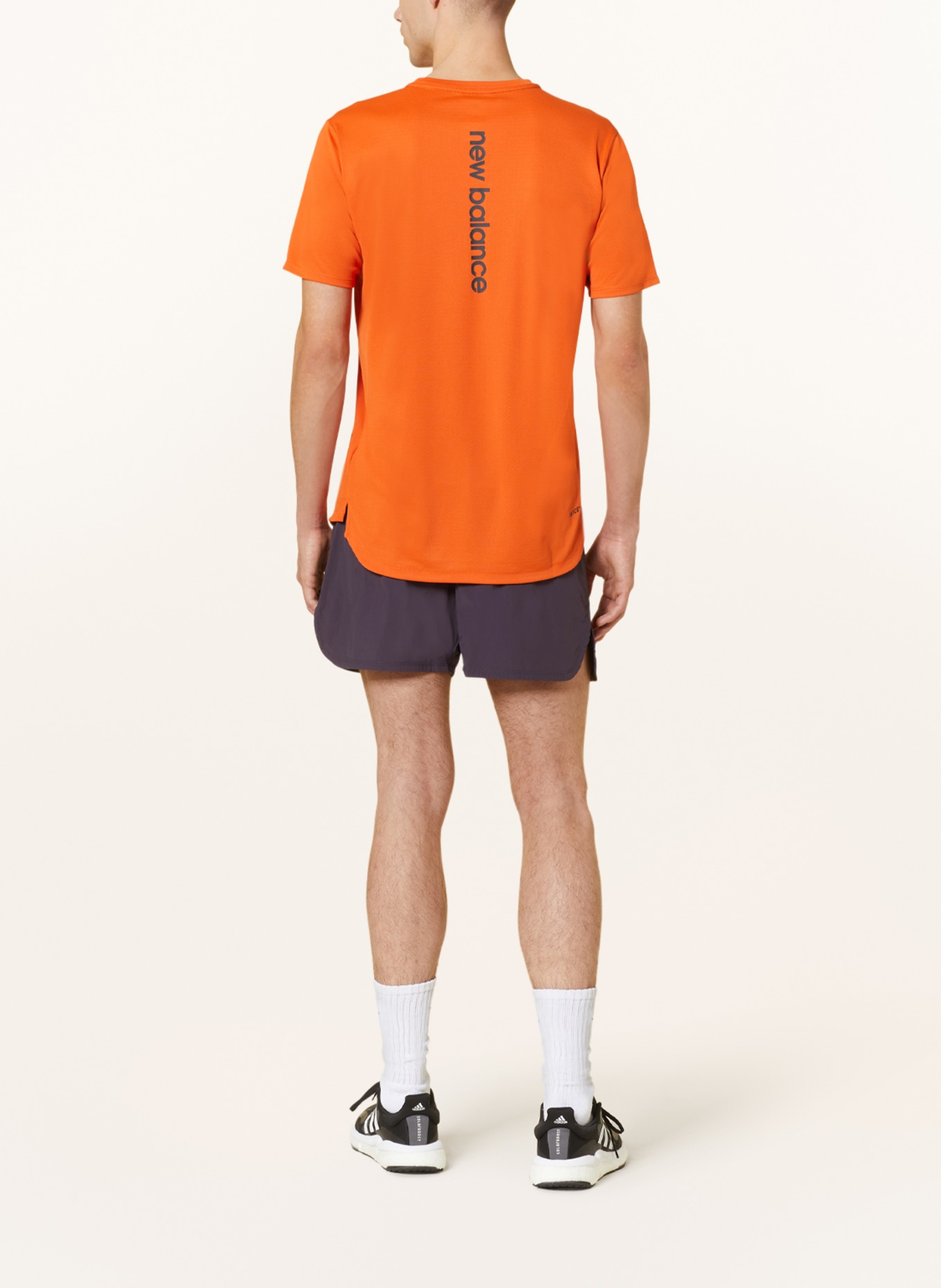 new balance Running shirt IMPACT RUN AT N-VENT, Color: ORANGE (Image 3)