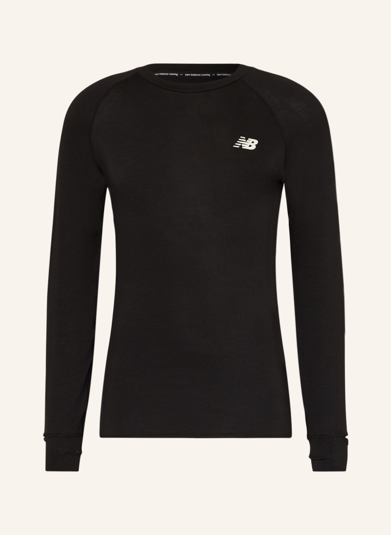 new balance Running shirt Q SPEED 1NTRO, Color: BLACK (Image 1)