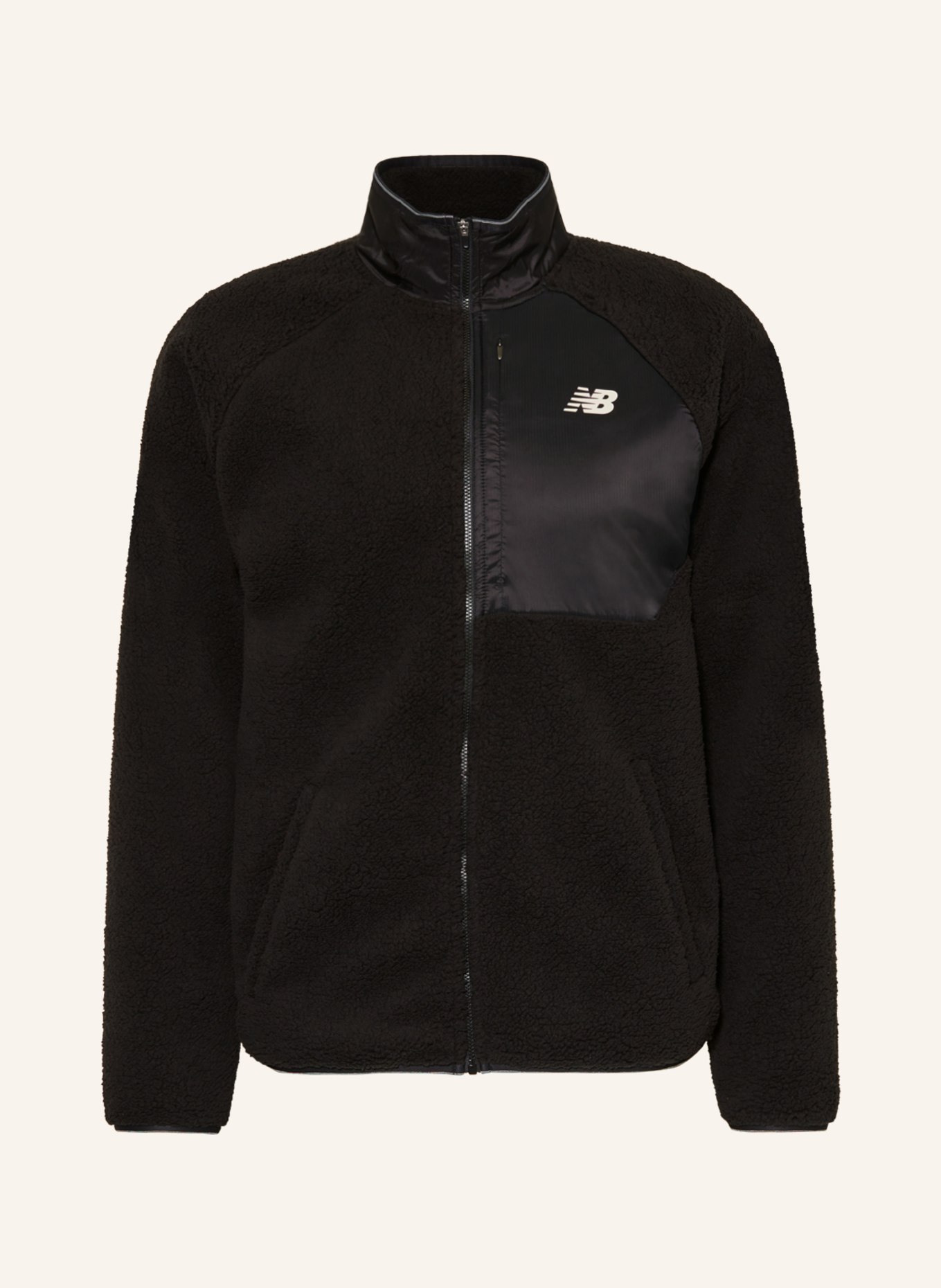 new balance Running jacket SPEED SHERPA, Color: BLACK (Image 1)