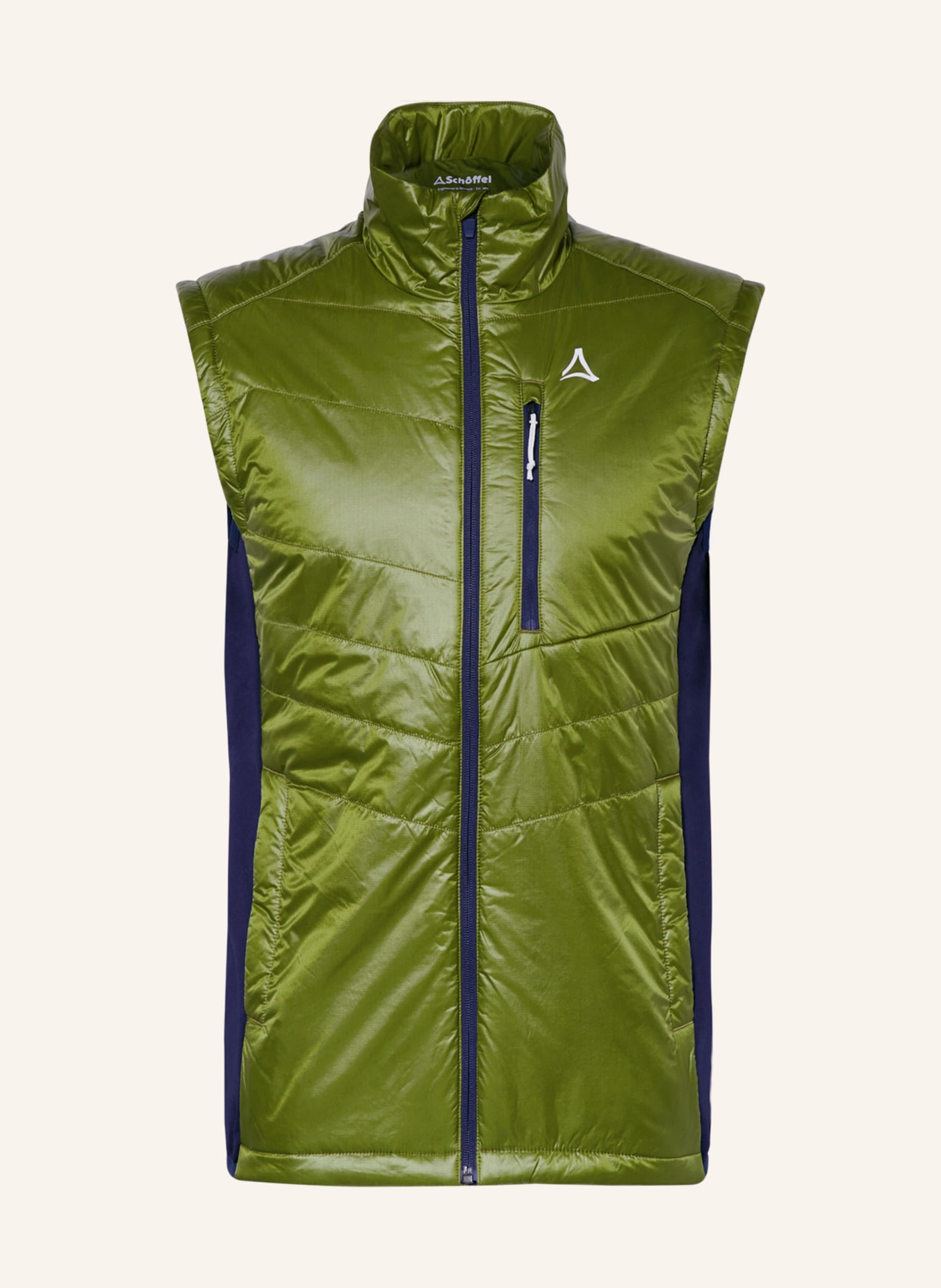 Schöffel Hybrid quilted jacket STAMS, Color: GREEN (Image 1)