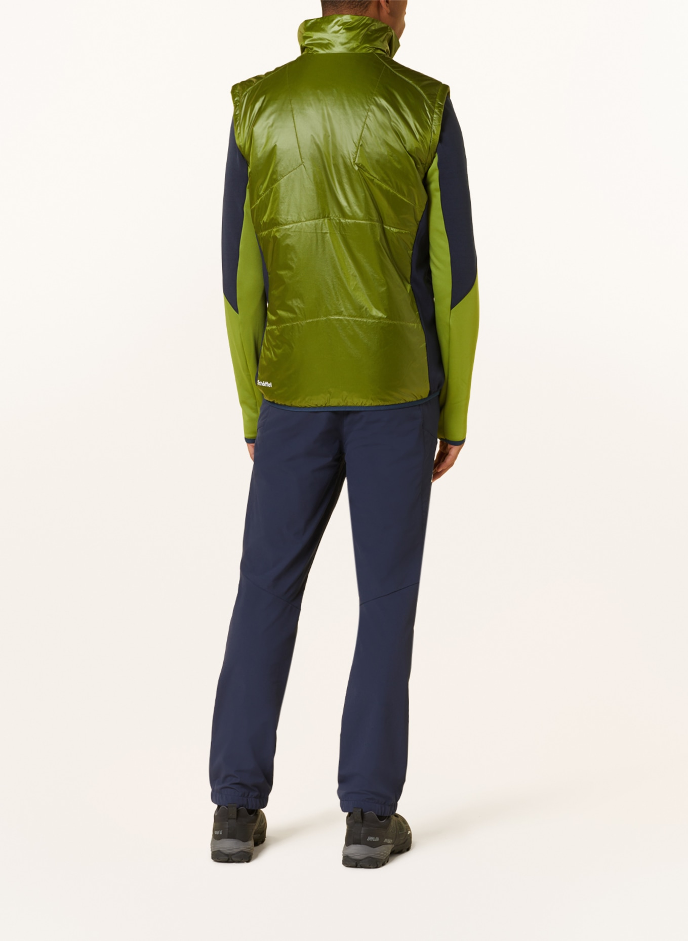 Schöffel Hybrid quilted jacket STAMS, Color: GREEN (Image 3)