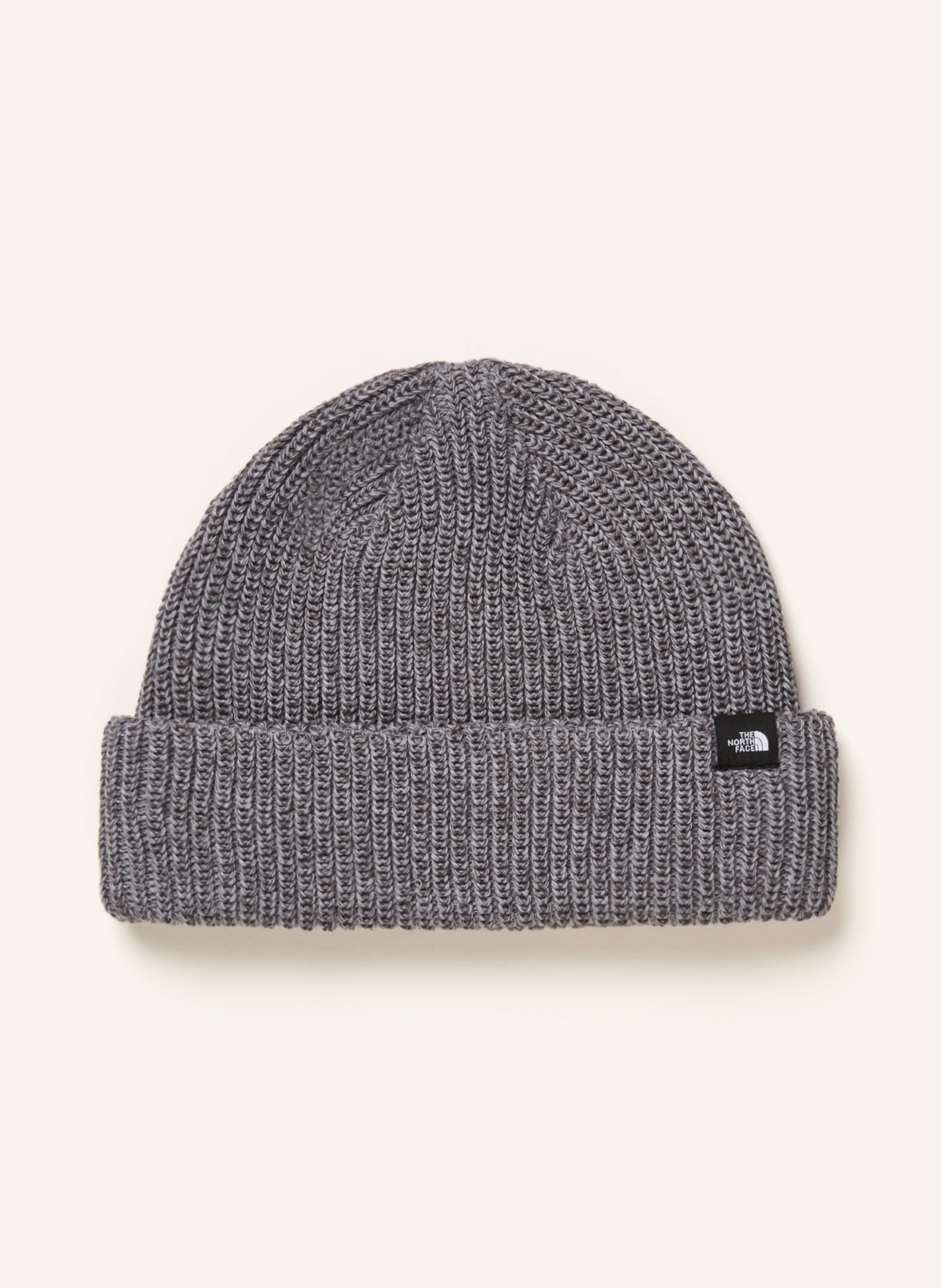 THE NORTH FACE Beanie THE FISHERMAN, Color: GRAY (Image 1)
