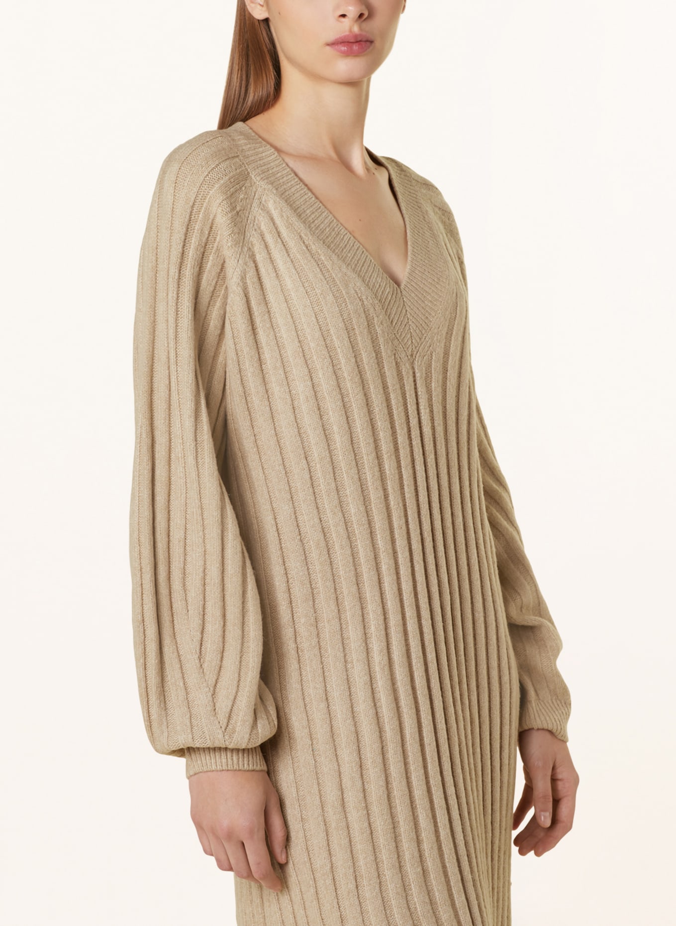 gina tricot Knit dress, Color: LIGHT BROWN (Image 4)