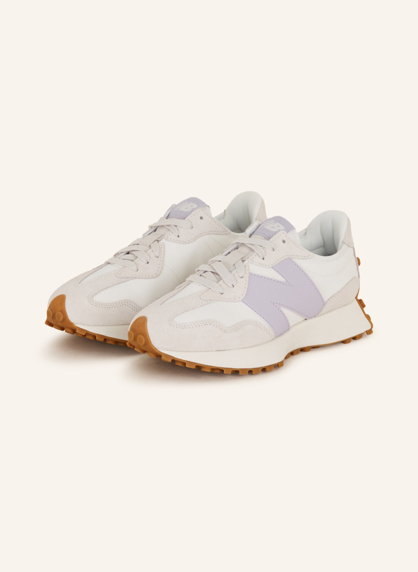 new balance Sneakers WS327OS, Color: WHITE/ CREAM/ LIGHT PURPLE (Image 1)