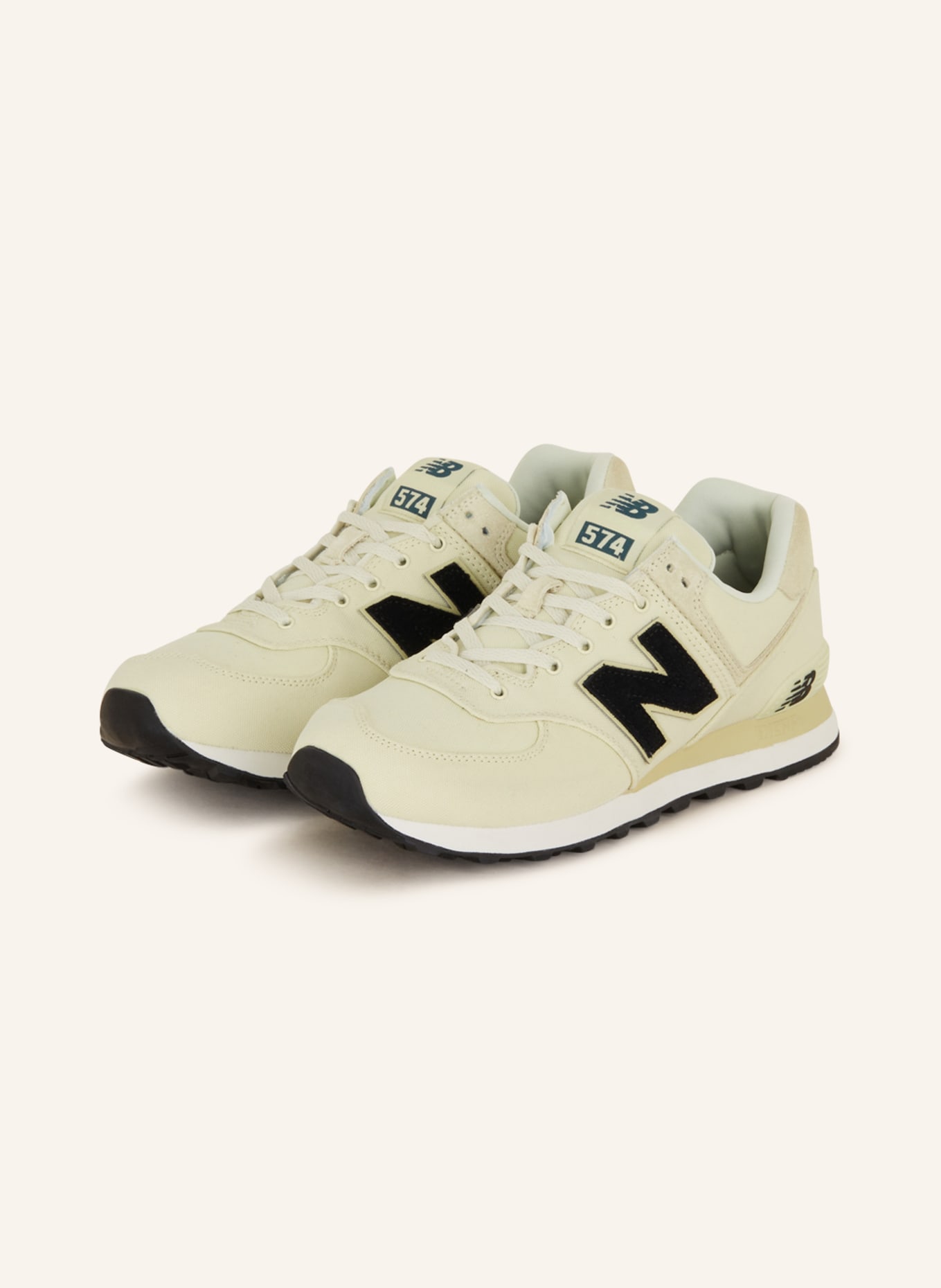 new balance Sneakers U574ABB, Color: YELLOW/ BLACK (Image 1)