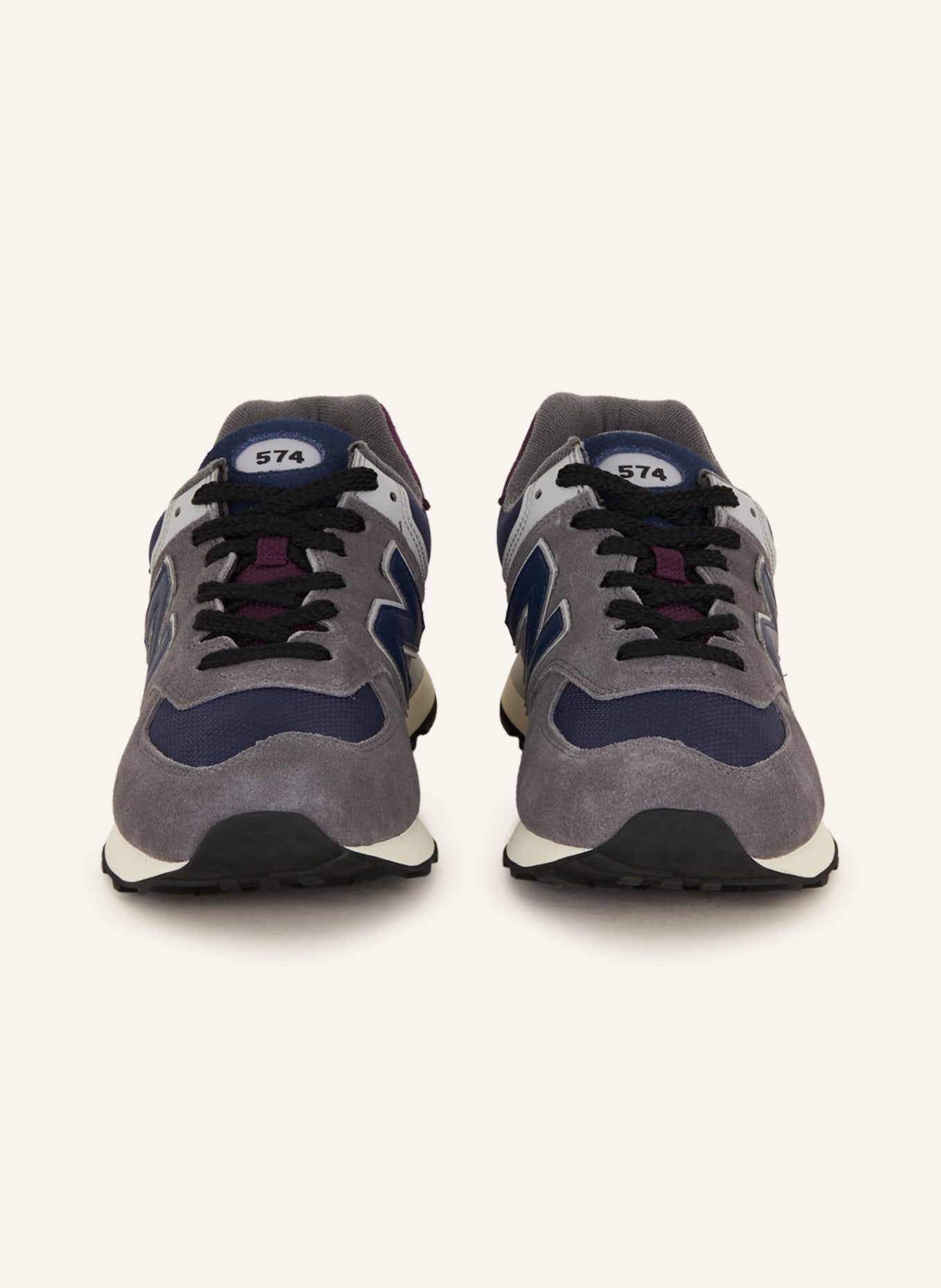 new balance Sneaker 574, Farbe: GRAU/ BLAU/ LILA (Bild 3)