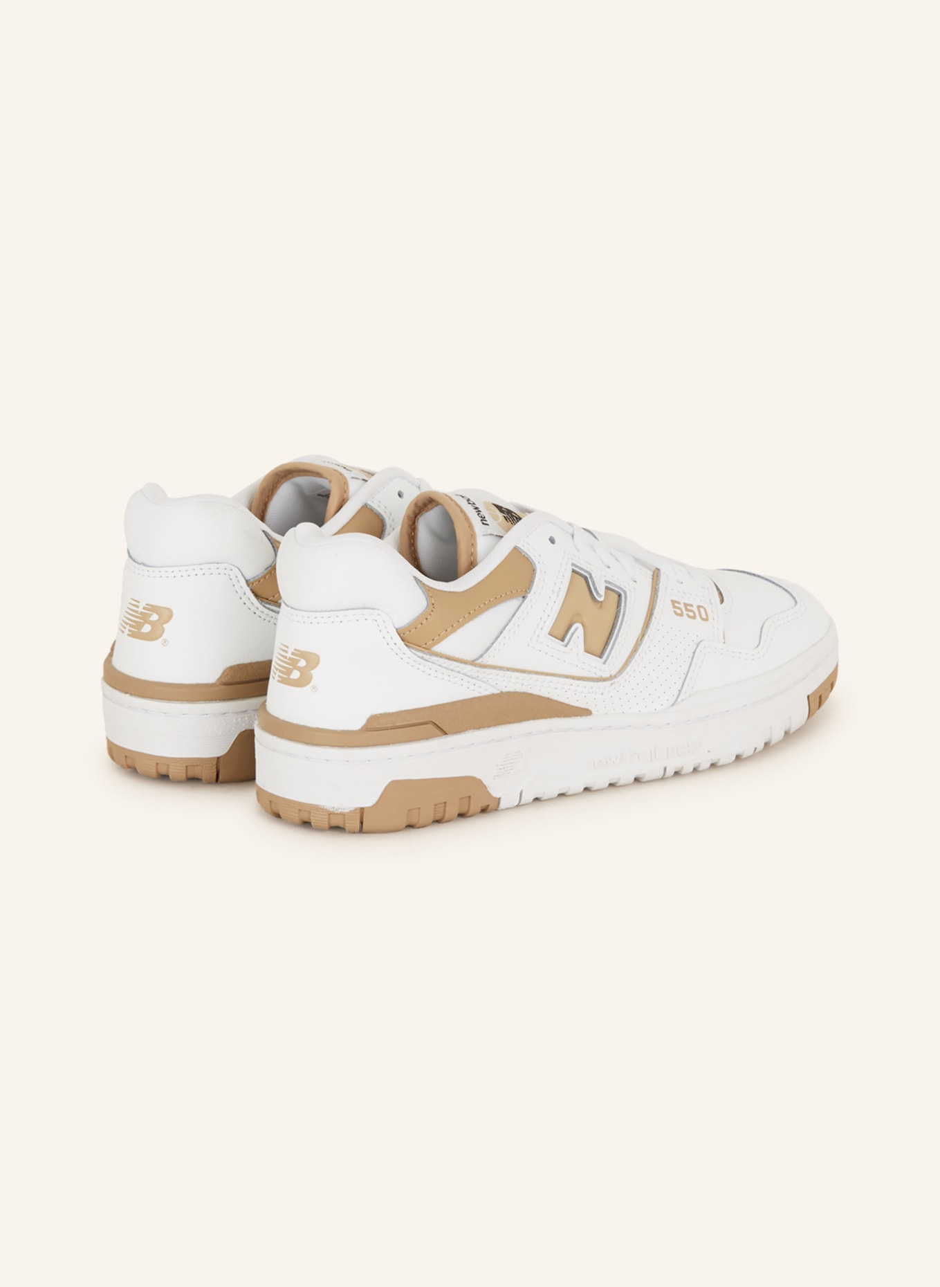 new balance Sneakers 550, Color: WHITE/ CAMEL (Image 2)