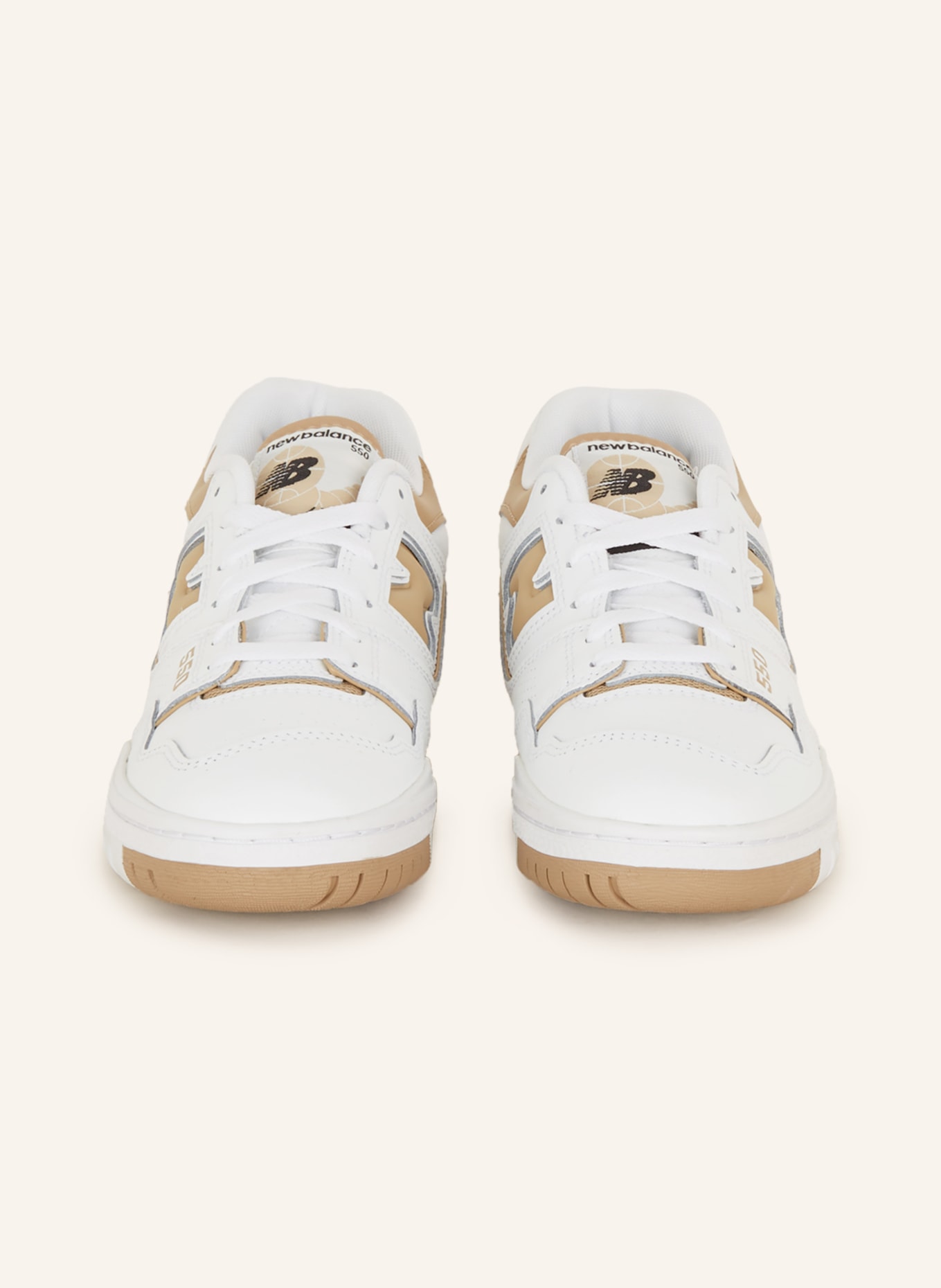 new balance Sneakers 550, Color: WHITE/ CAMEL (Image 3)