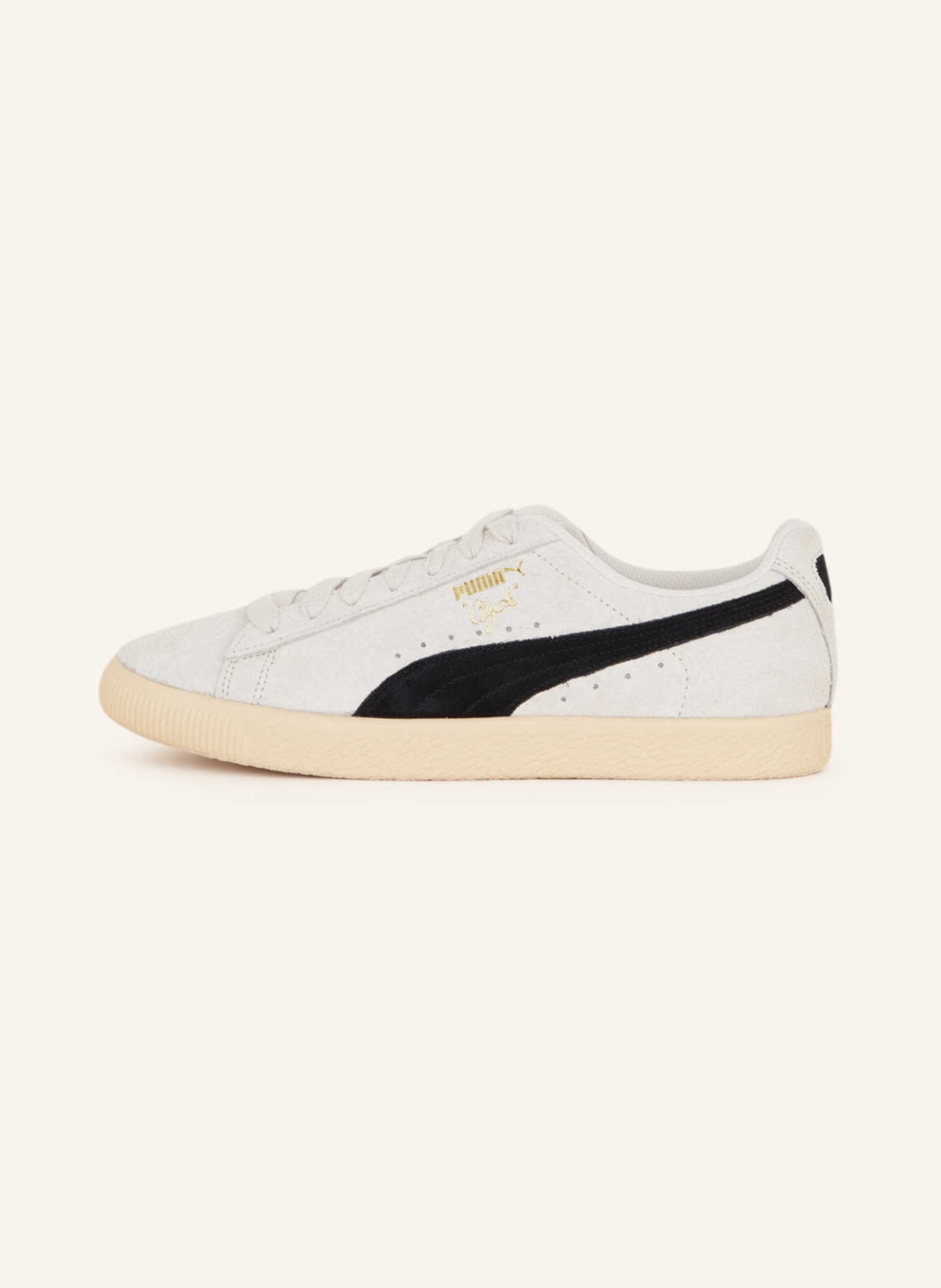 PUMA Sneakers CLYDE HAIRY SUEDE, Color: LIGHT GRAY (Image 4)